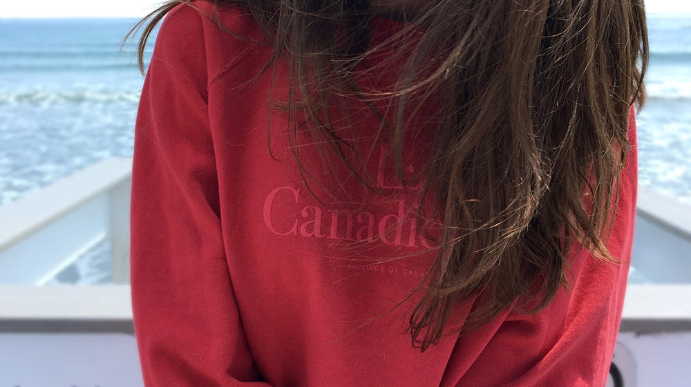 La Canadienne at the Beach