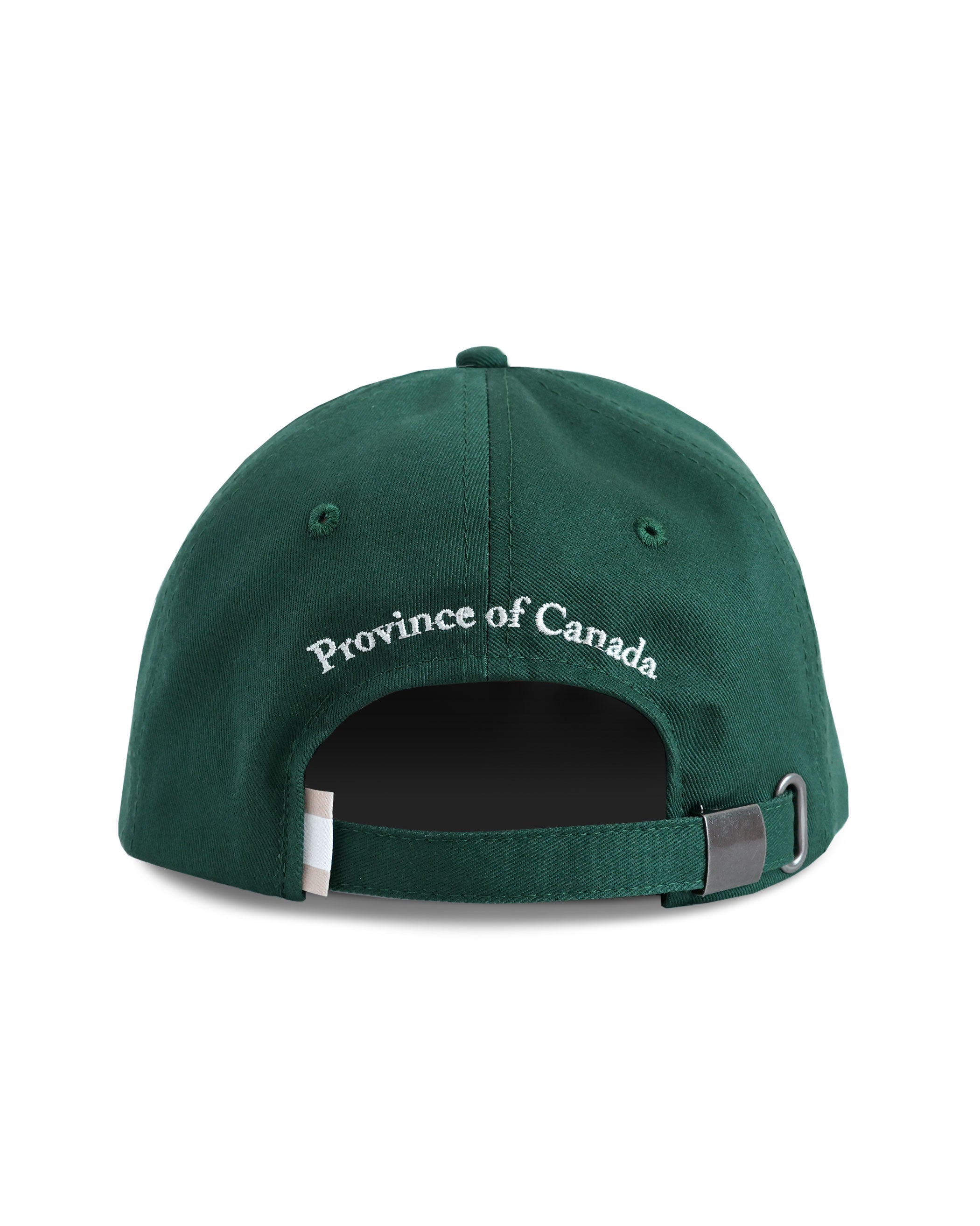 Made in Canada 100% Cotton Prince Edward County Baseball Hat Forest - Province of Canada