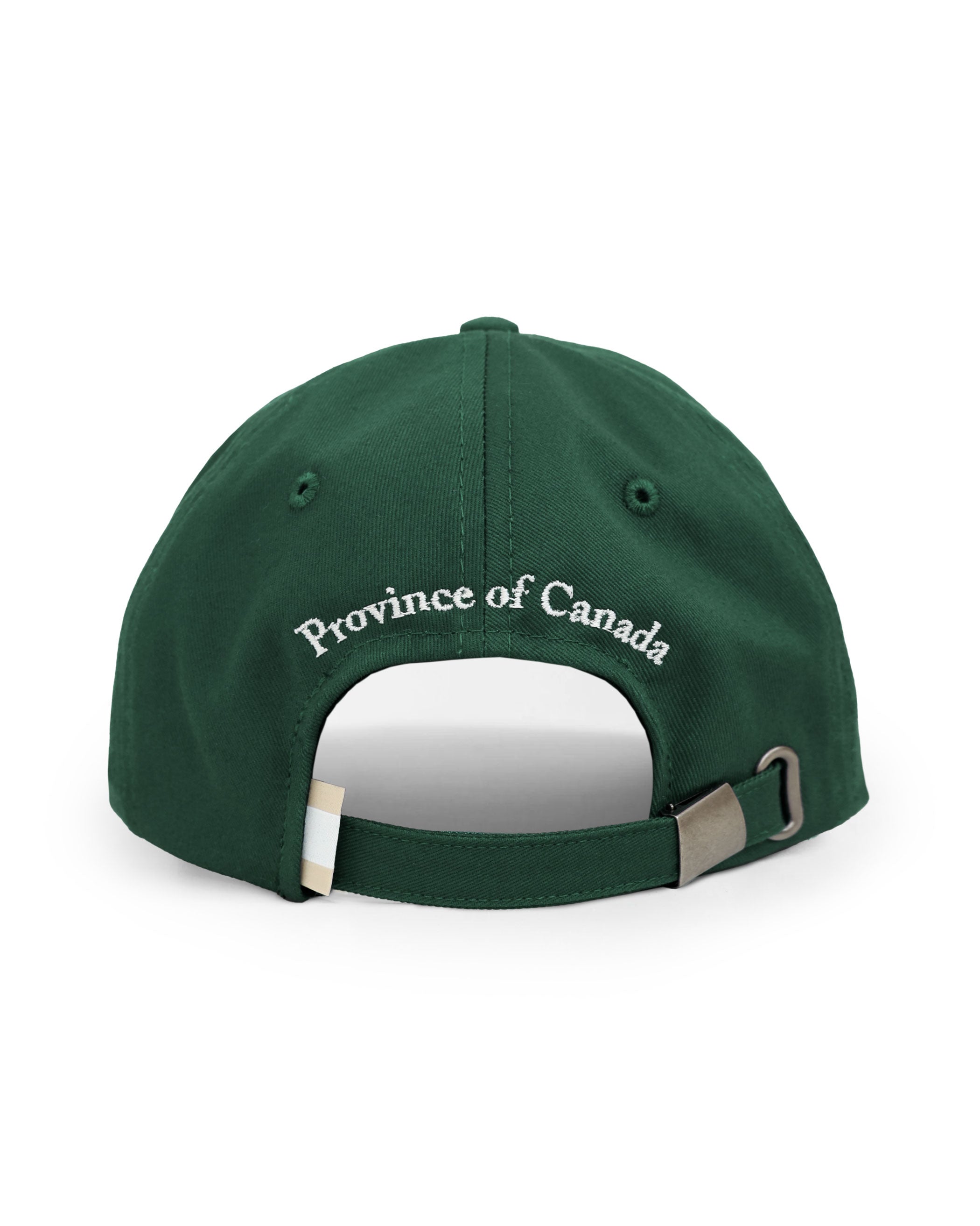 Made in Canada 100% Cotton Kids Heart Baseball Hat Forest Green - Province of Canada