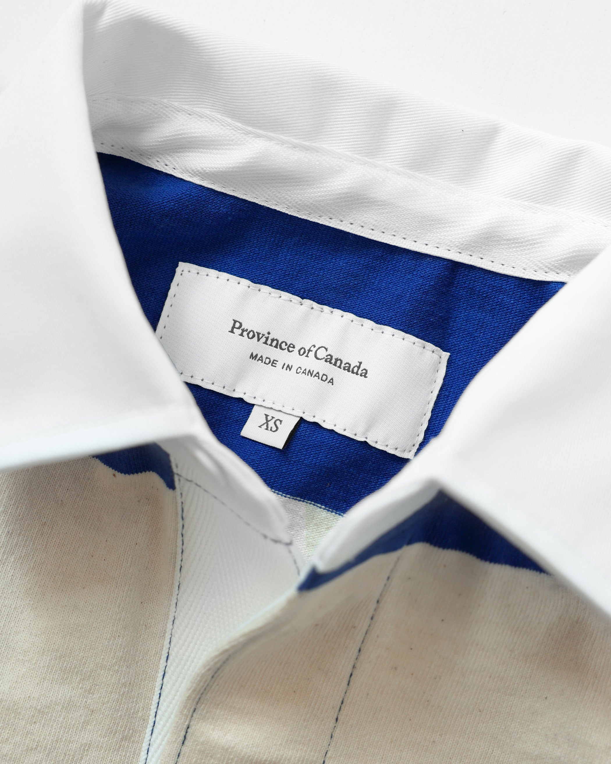 Made in Canada 100% Cotton Brady Rugby Shirt - Unisex - Province of Canada