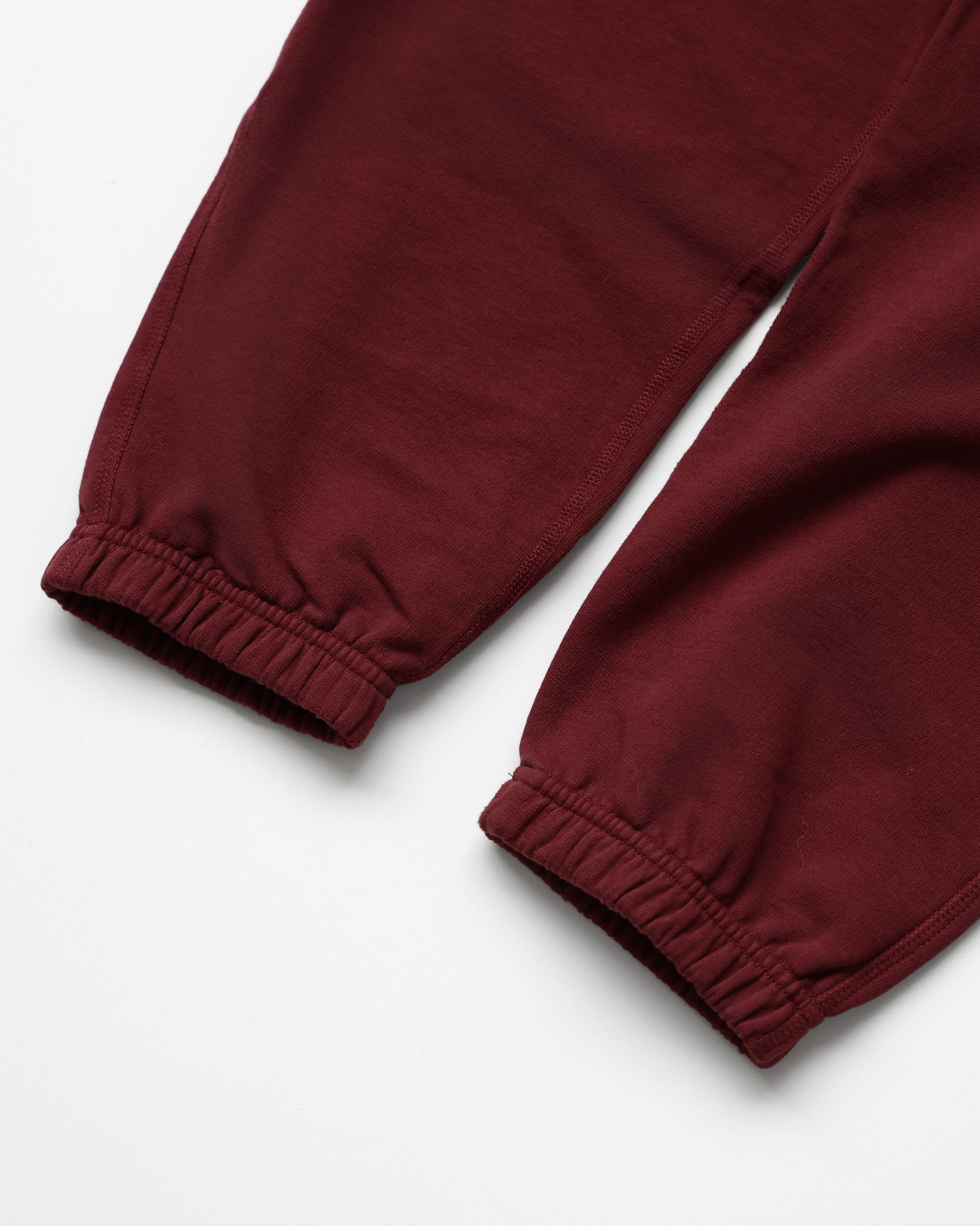 Made in Canada 100% Cotton Relaxed French Terry Sweatpant Burgundy - Unisex - Province of Canada