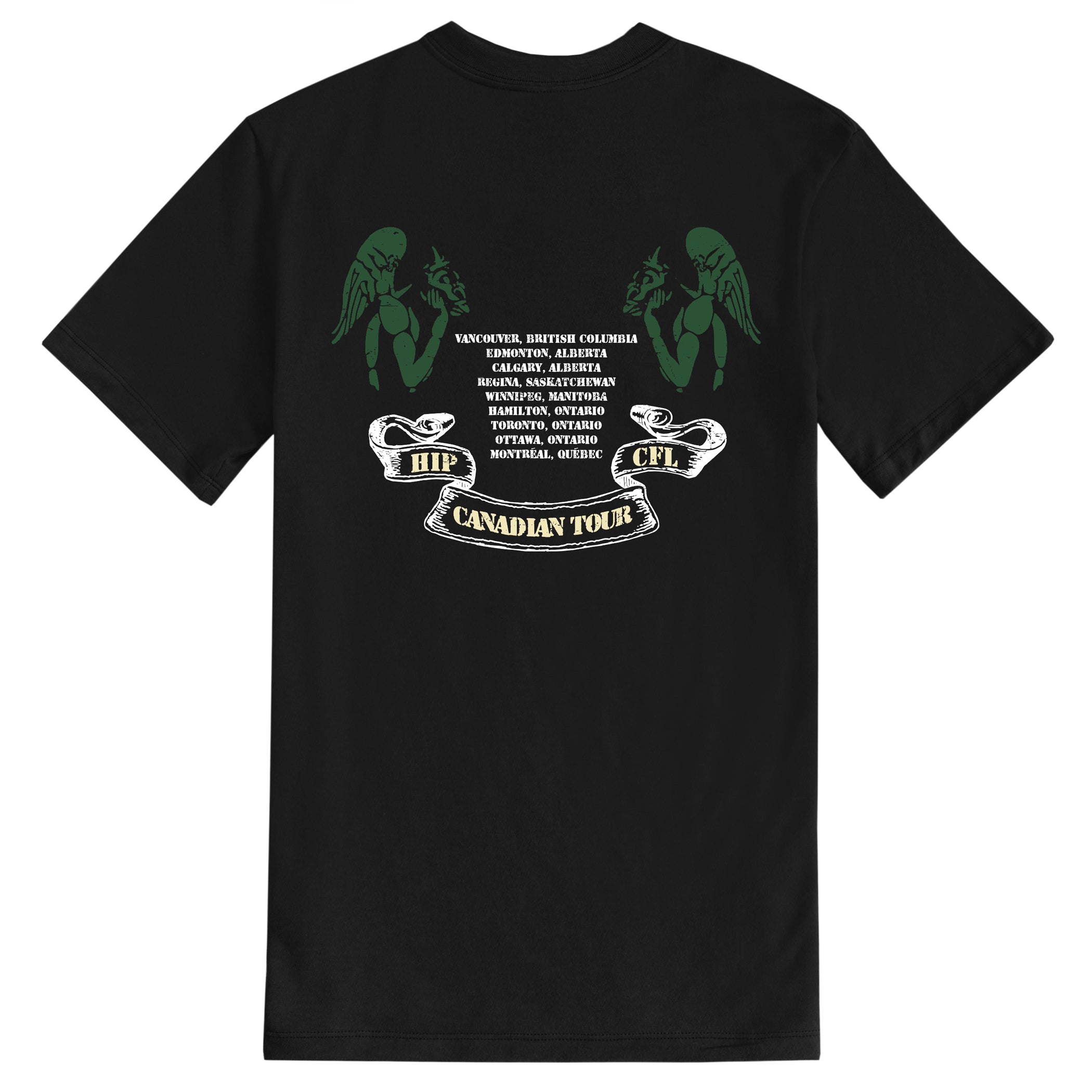 Made in Canada Edmonton Elks CFL x The Tragically Hip Tee - Unisex - Province of Canada