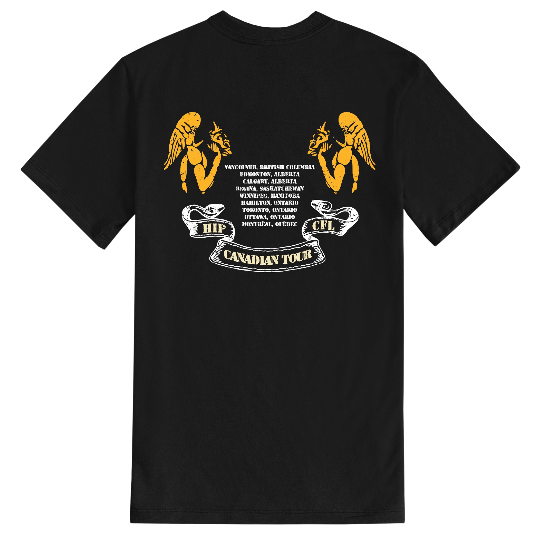 Made in Canada Hamilton Tiger-Cats CFL x The Tragically Hip Tee - Unisex - Province of Canada