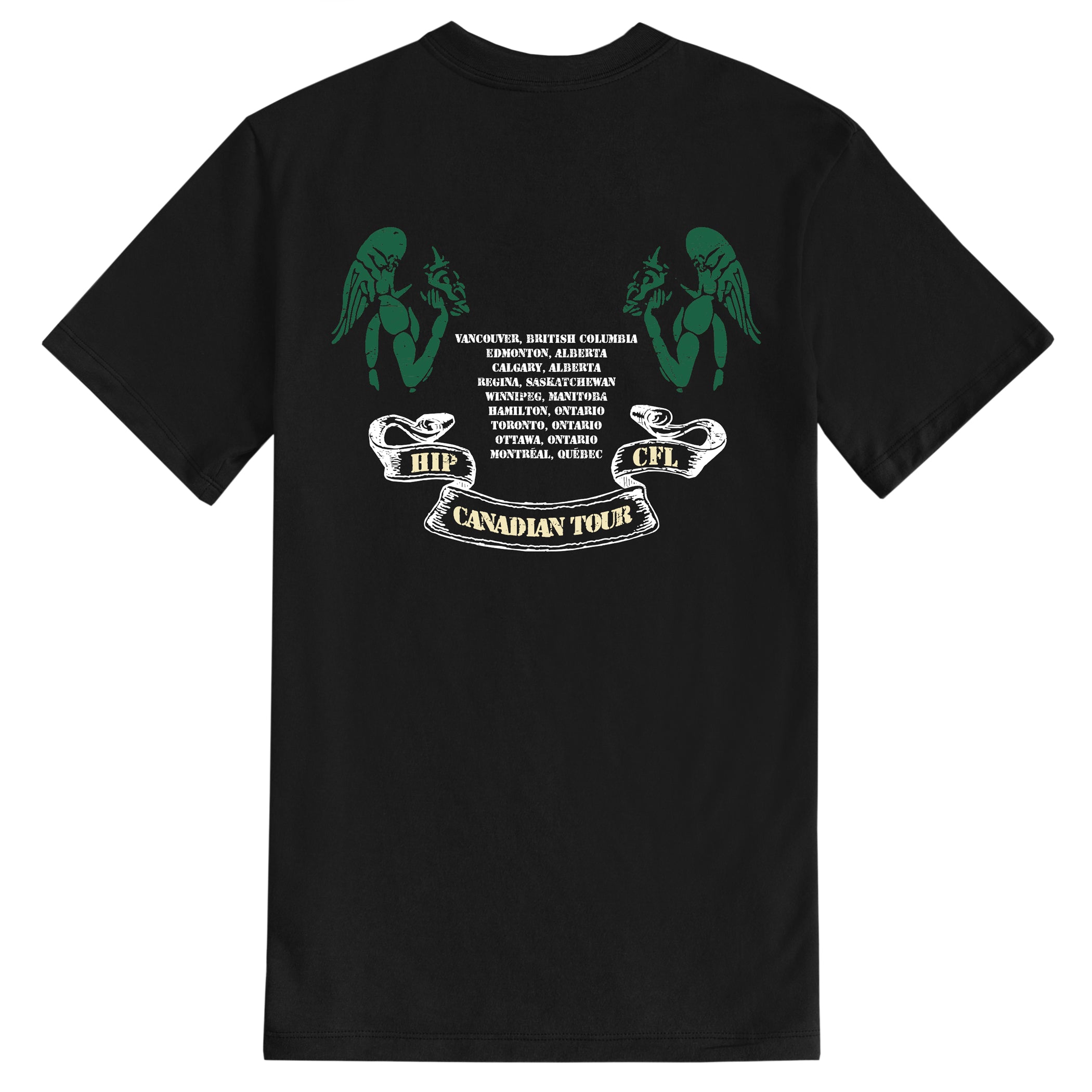Made in Canada Saskatchewan Roughriders CFL x The Tragically Hip Tee - Unisex - Province of Canada