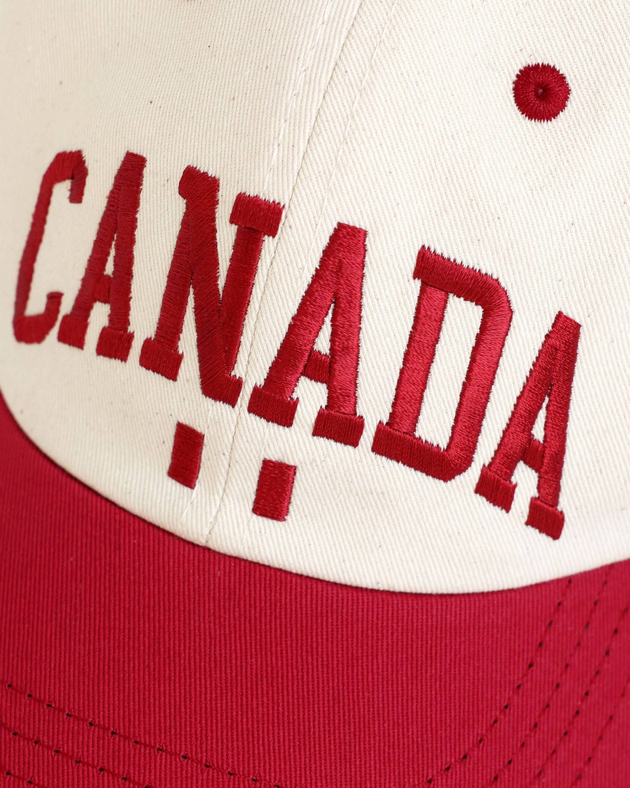 Made in Canada 100% Cotton Kids Canada Baseball Hat - Province of Canada
