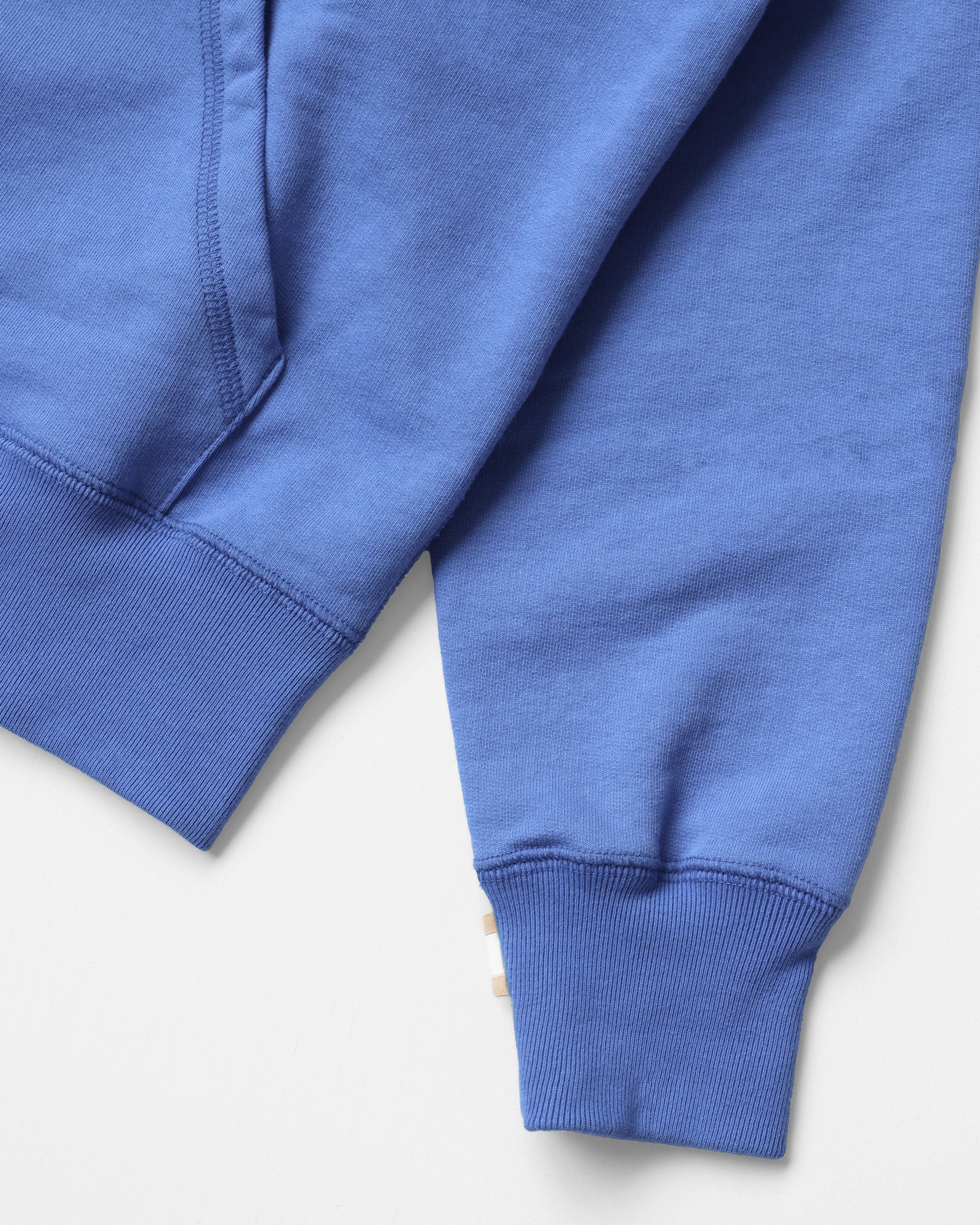 Made in Canada 100% Cotton French Terry Zip Hoodie Cerulean Blue - Unisex - Province of Canada