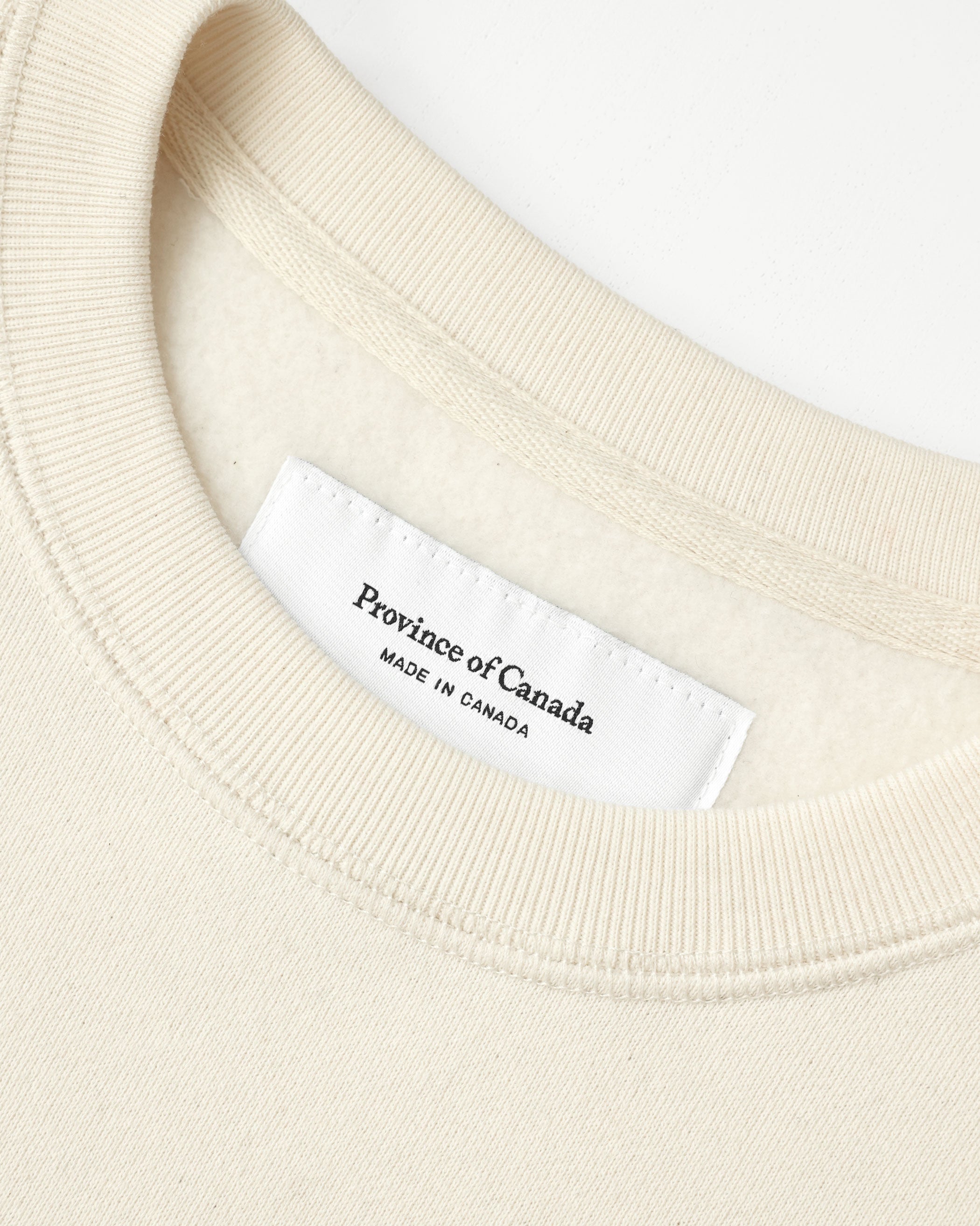 Made in Canada Montreal Bagels Sweatshirt Cream - Unisex - Province of Canada