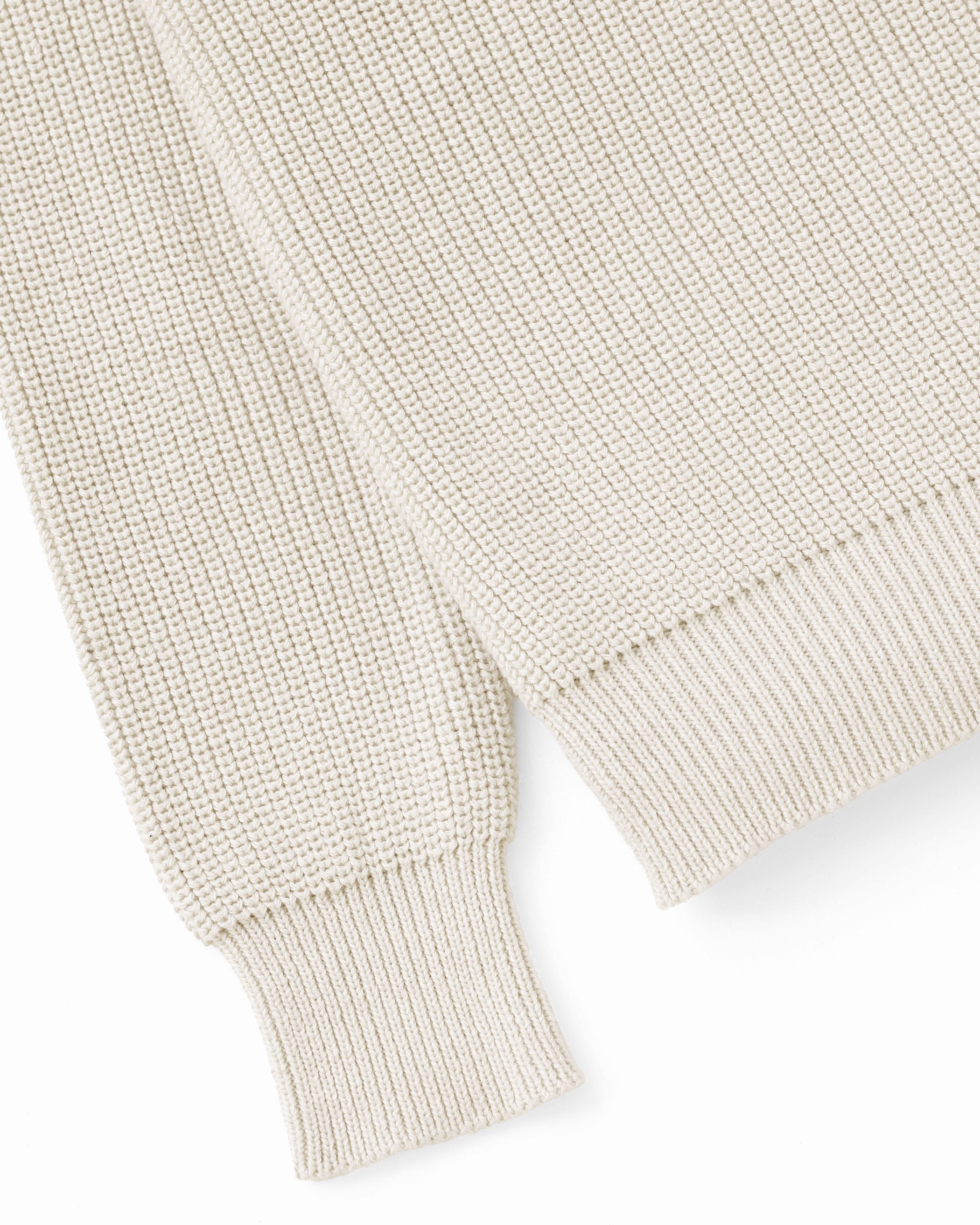 Made in Canada Cotton Knit Sweater Ecru 100% Cotton - Unisex - Province of Canada