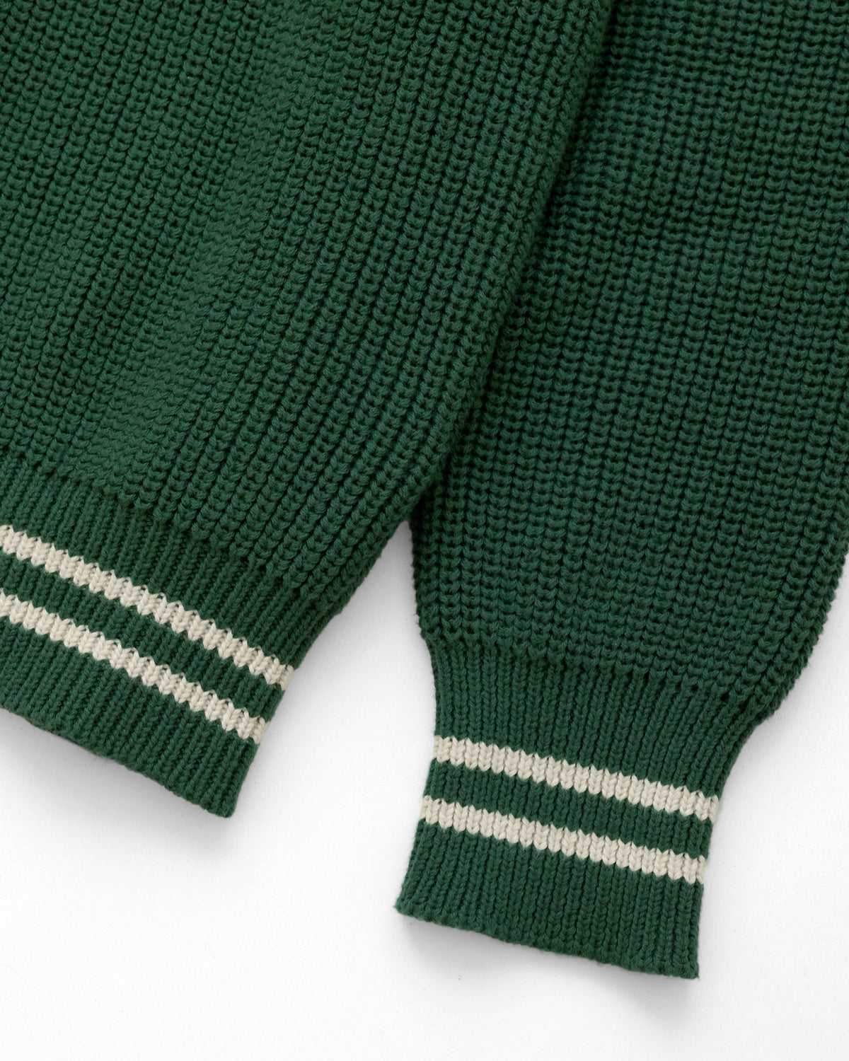 Made in Canada 100% Cotton Knit Cardigan Forest - Unisex - Province of Canada