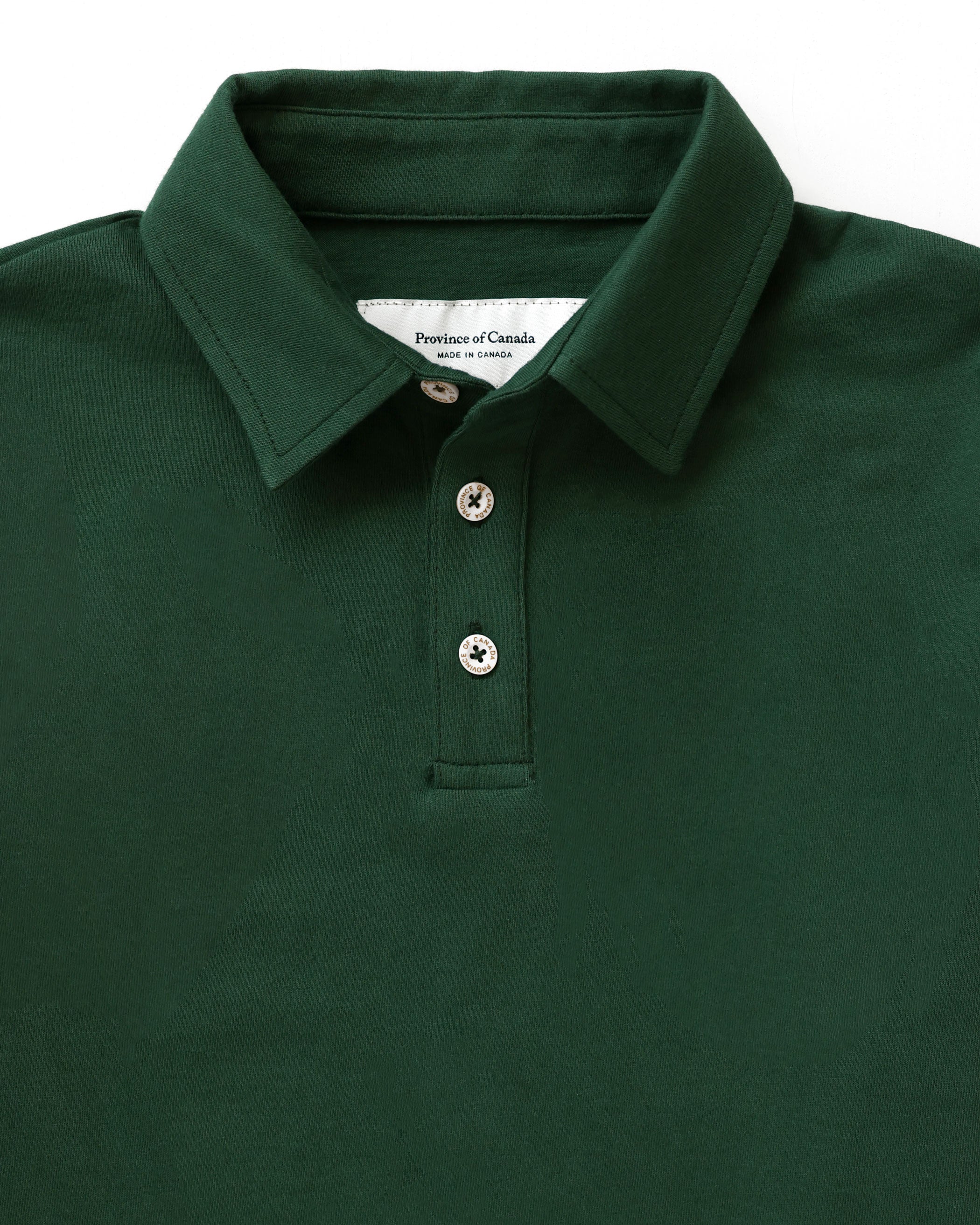 Made in Canada Sunday Polo Shirt Forest - Province of Canada