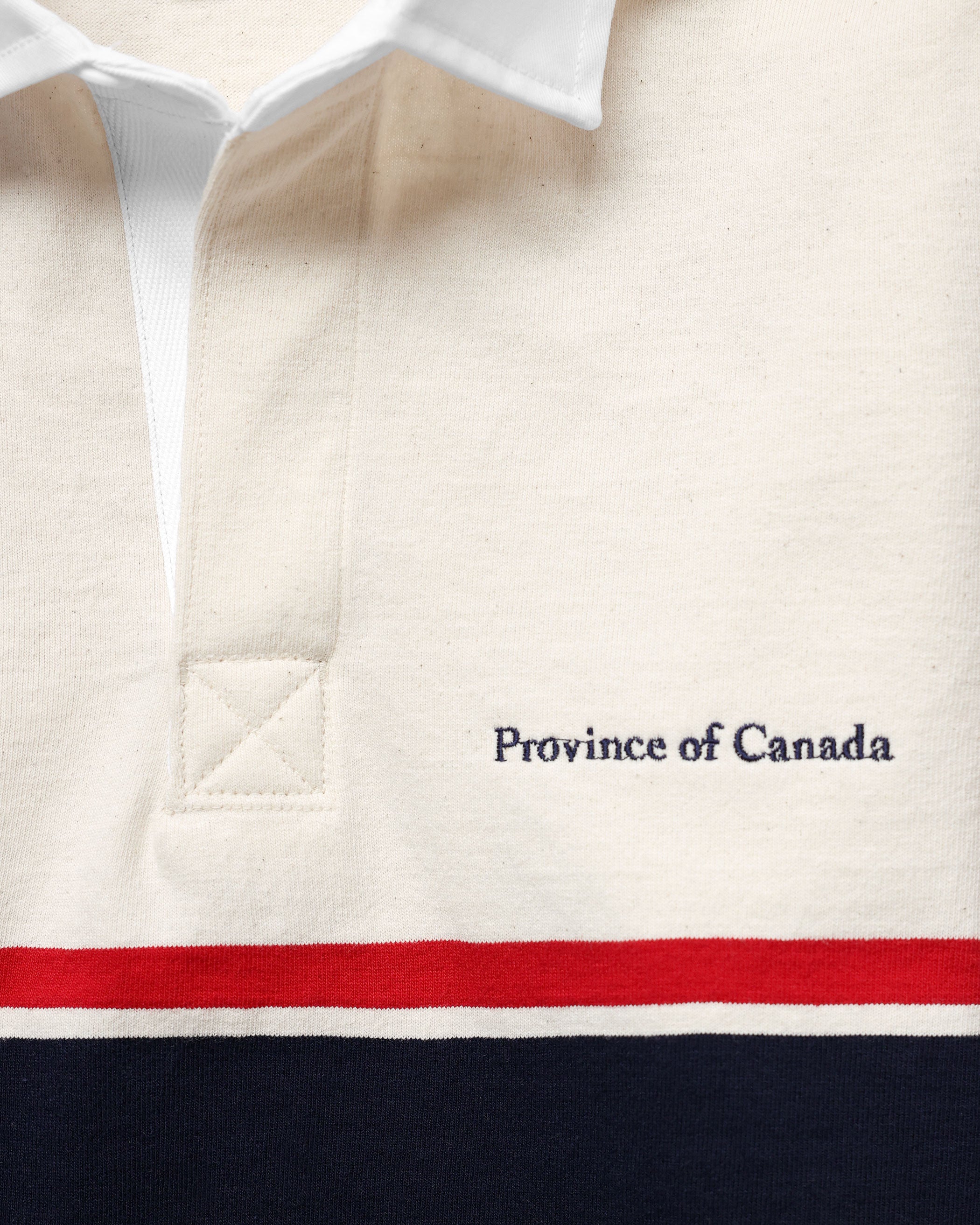Made in Canada 100% Cotton Harper Rugby Shirt - Unisex - Province of Canada