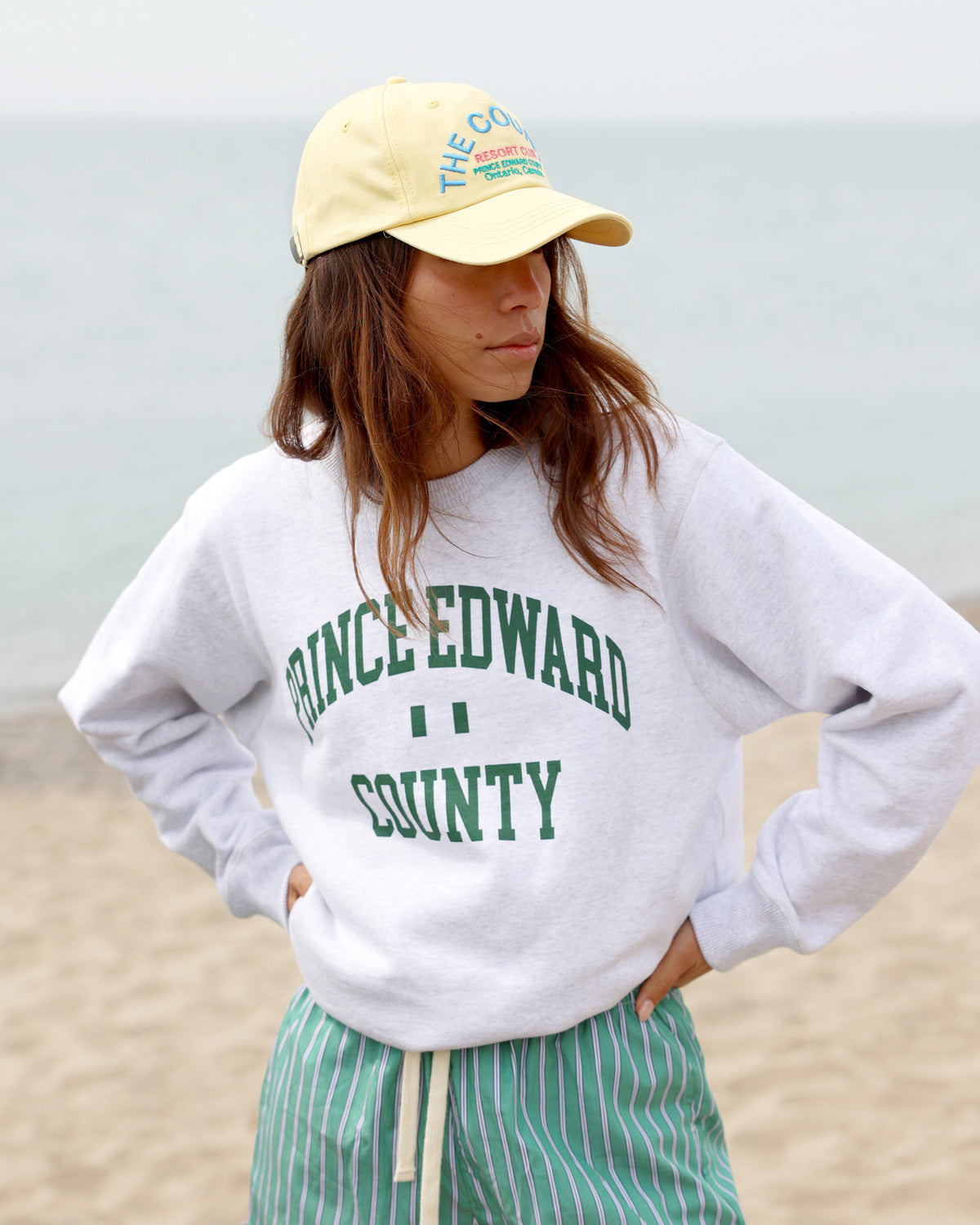 Made in Canada 100% Cotton The County Baseball Hat Yellow - Province of Canada