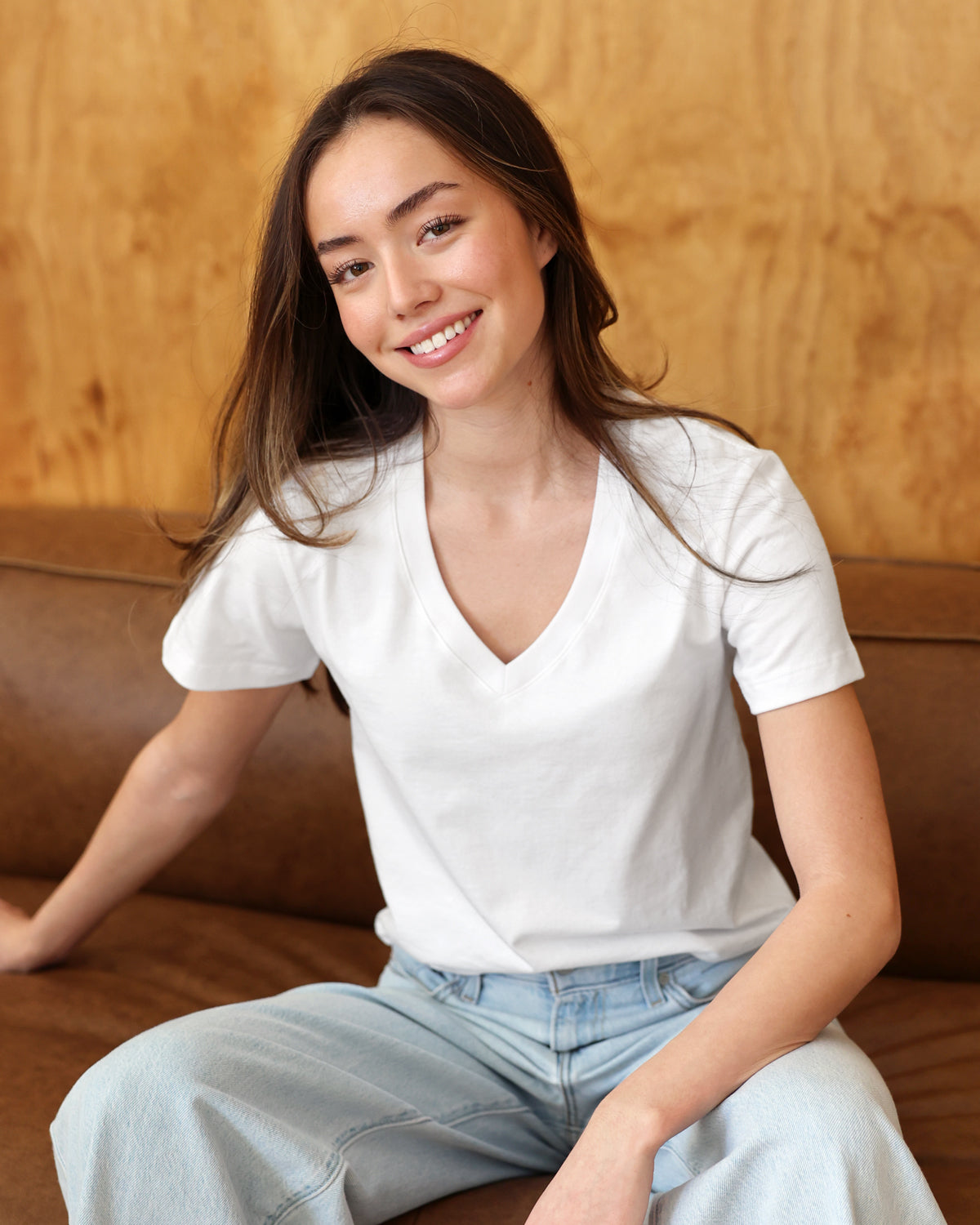 Made in Canada Friday V-Neck Tee White - Province of Canada