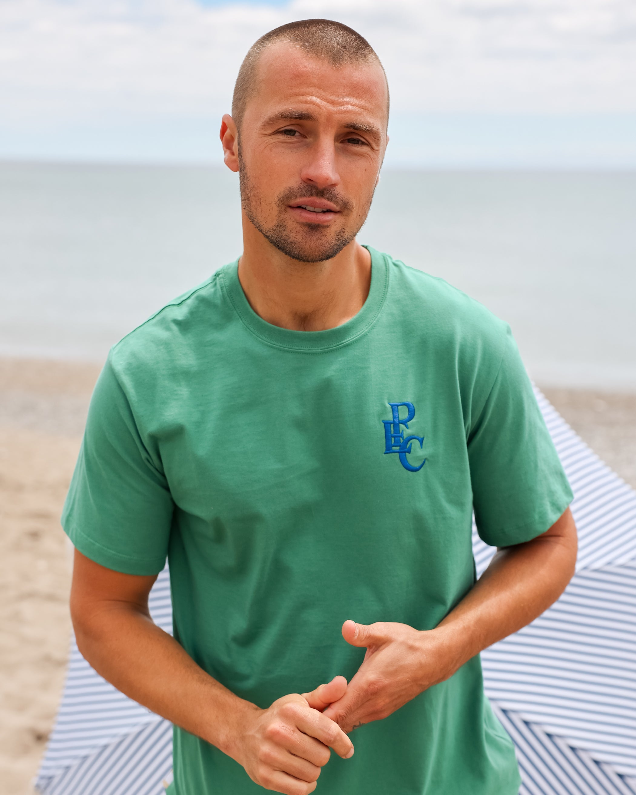 Made in Canada 100% Organic Cotton Prince Edward County Tee Green - Unisex - Province of Canada