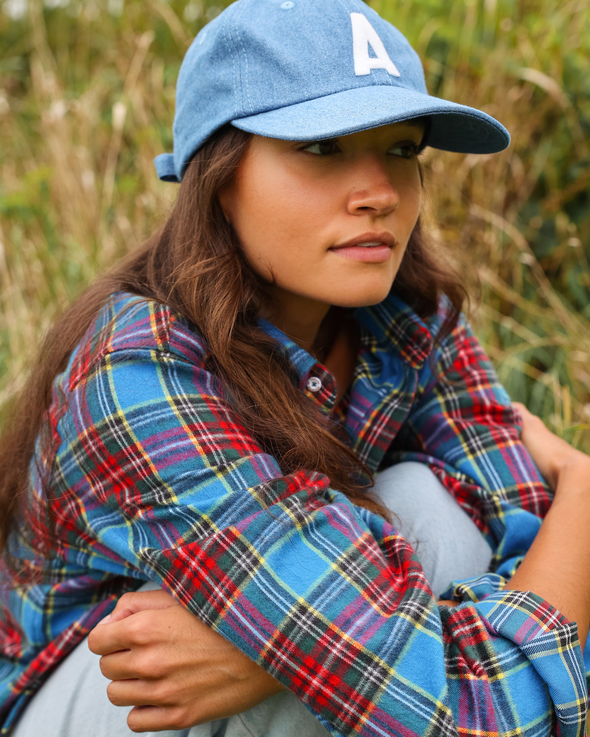 Made in Canada 100% Cotton Juniper Plaid Flannel Shirt Blue Green Red Yellow - Unisex - Province of Canada