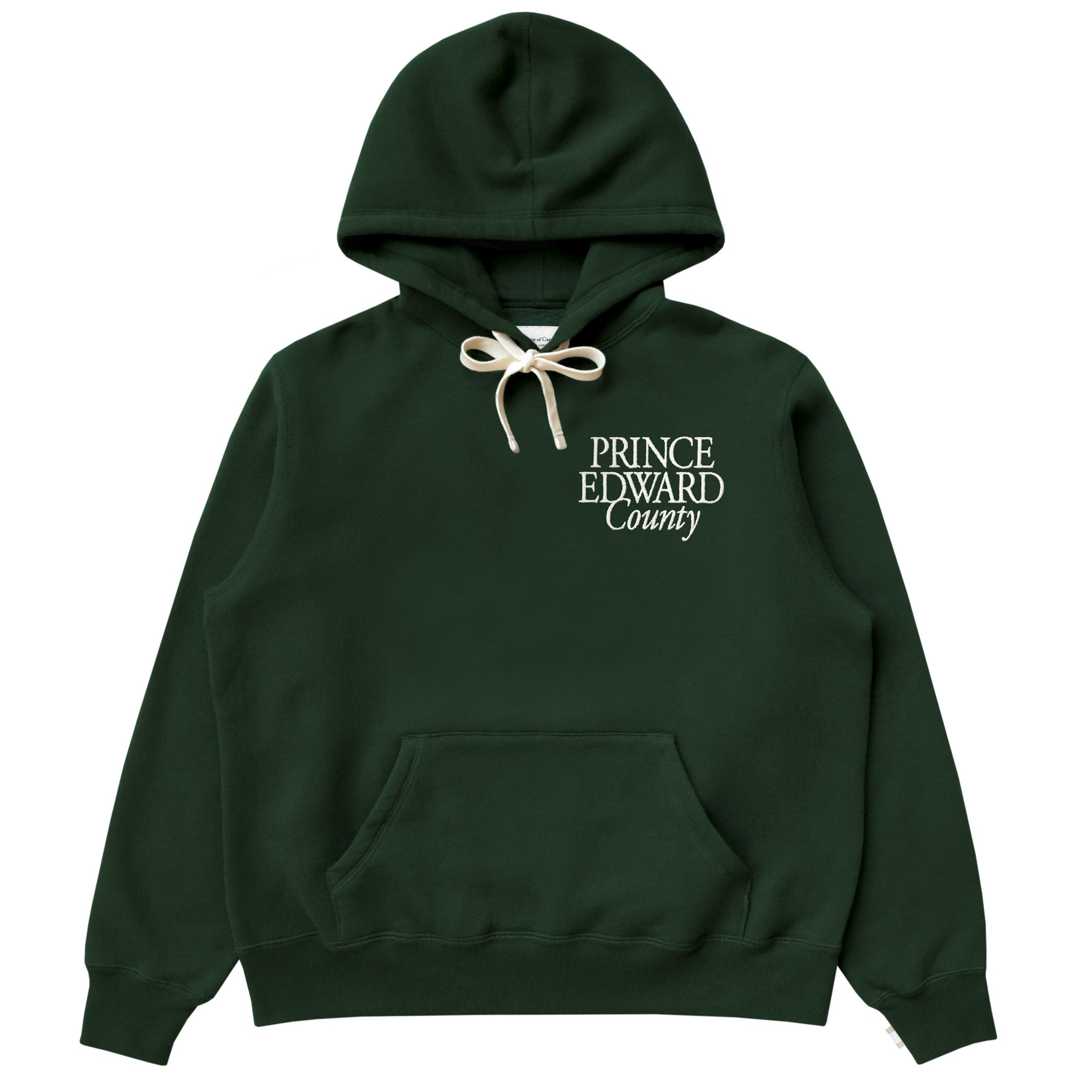 Made in Canada Fleece Prince Edward County Fleece Hoodie Forest Green - Unisex - Province of Canada
