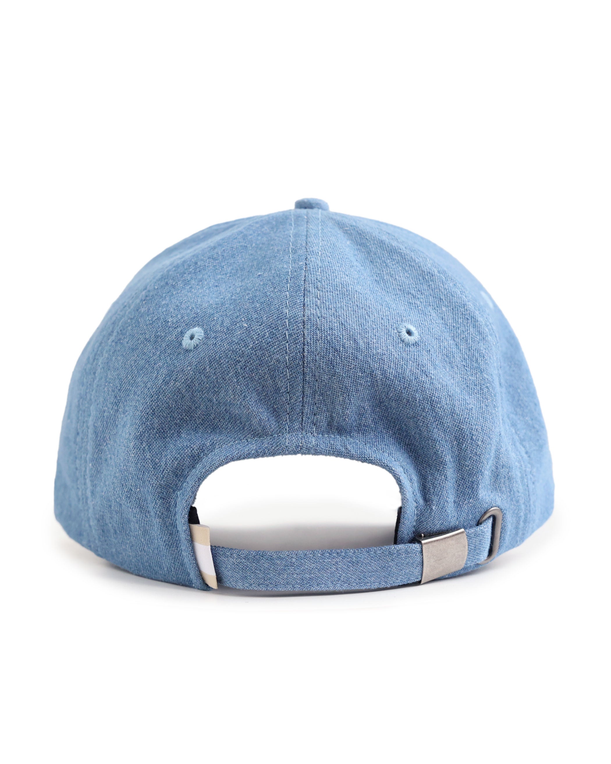 Made in Canada 100% Cotton Letter I Baseball Hat Light Blue Denim - Province of Canada