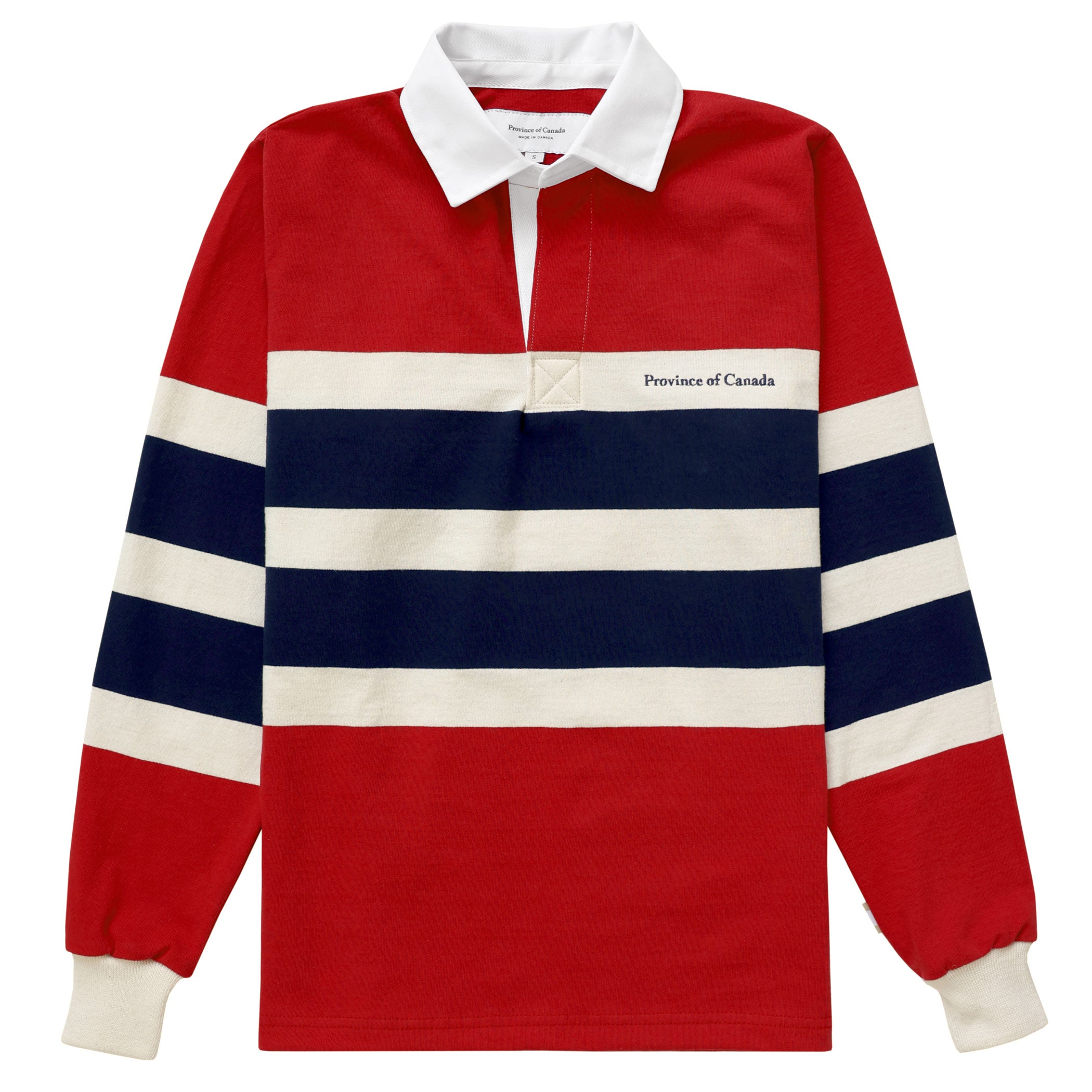 Made in Canada 100% Cotton Maurice Rugby Shirt - Unisex - Province of Canada