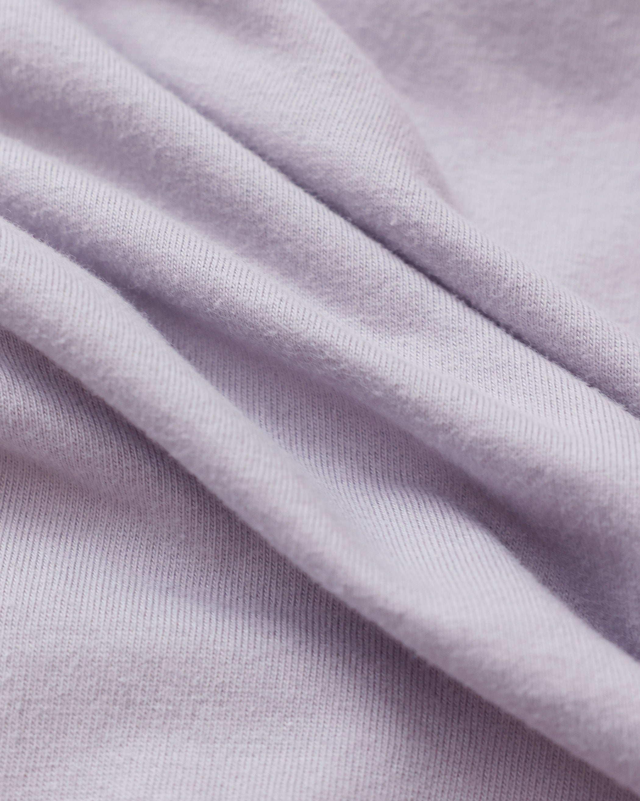 Made in Canada 100% Certified Organic Cotton Monday Tee T-Shirt Mauve Lavender Purple - Province of Canada