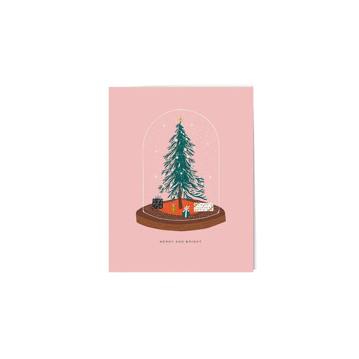 Merry and Bright Greeting Card - Made in Canada