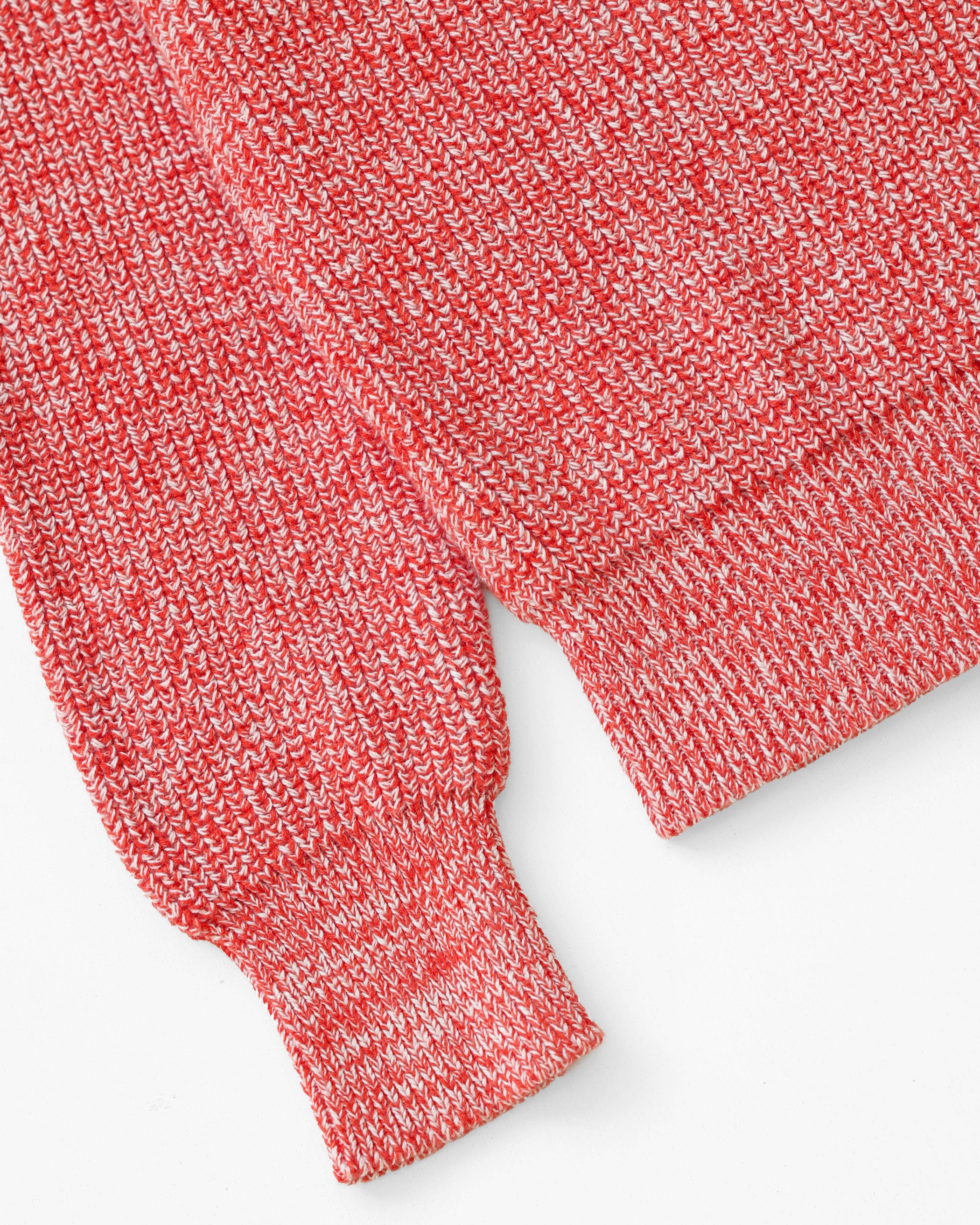 Made in Canada 100% Cotton Knit Sweater and Toque Heather Red - Unisex - Province of Canada