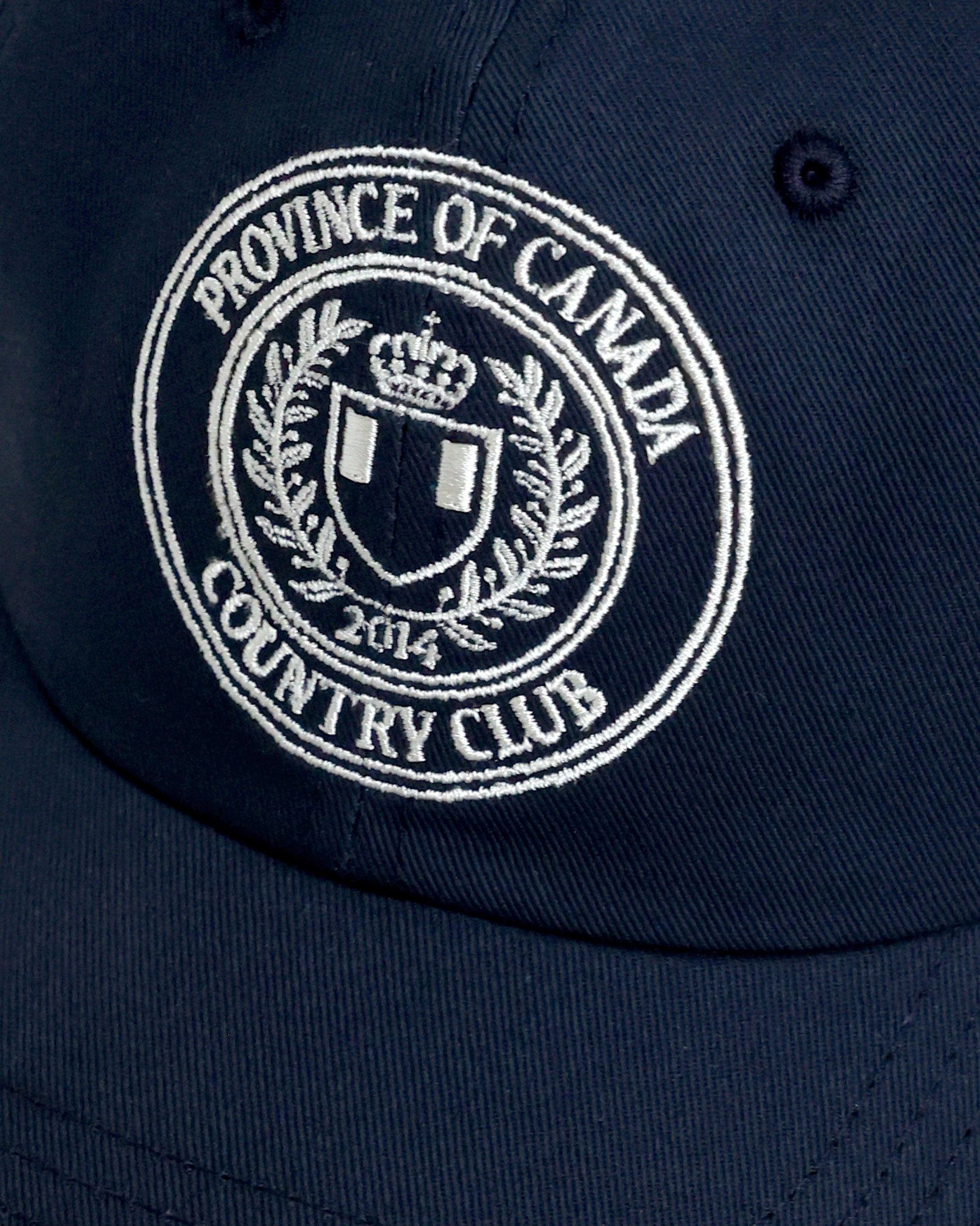 Made in Canada Country Club Baseball Hat Navy - Province of Canada