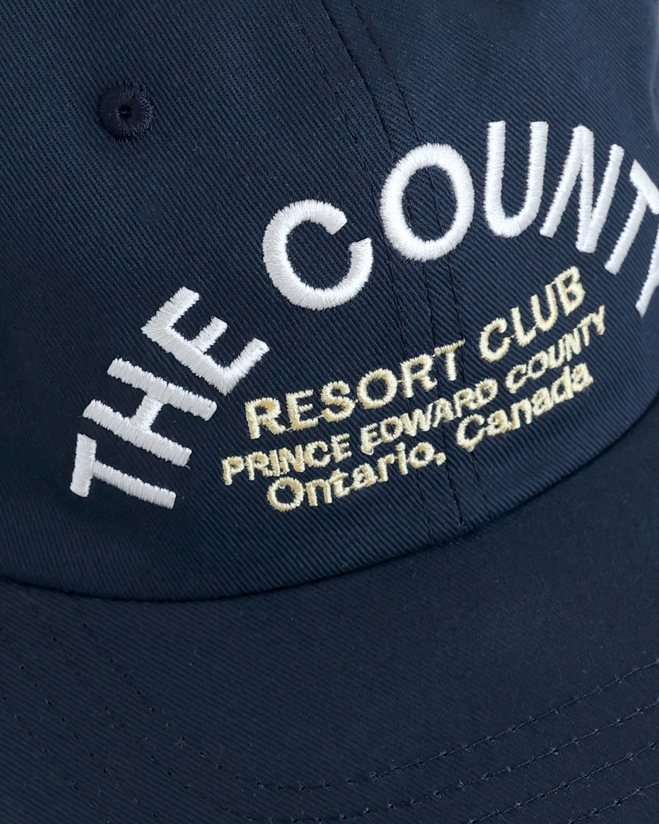 Made in Canada 100% Cotton The County Baseball Hat Navy - Province of Canada