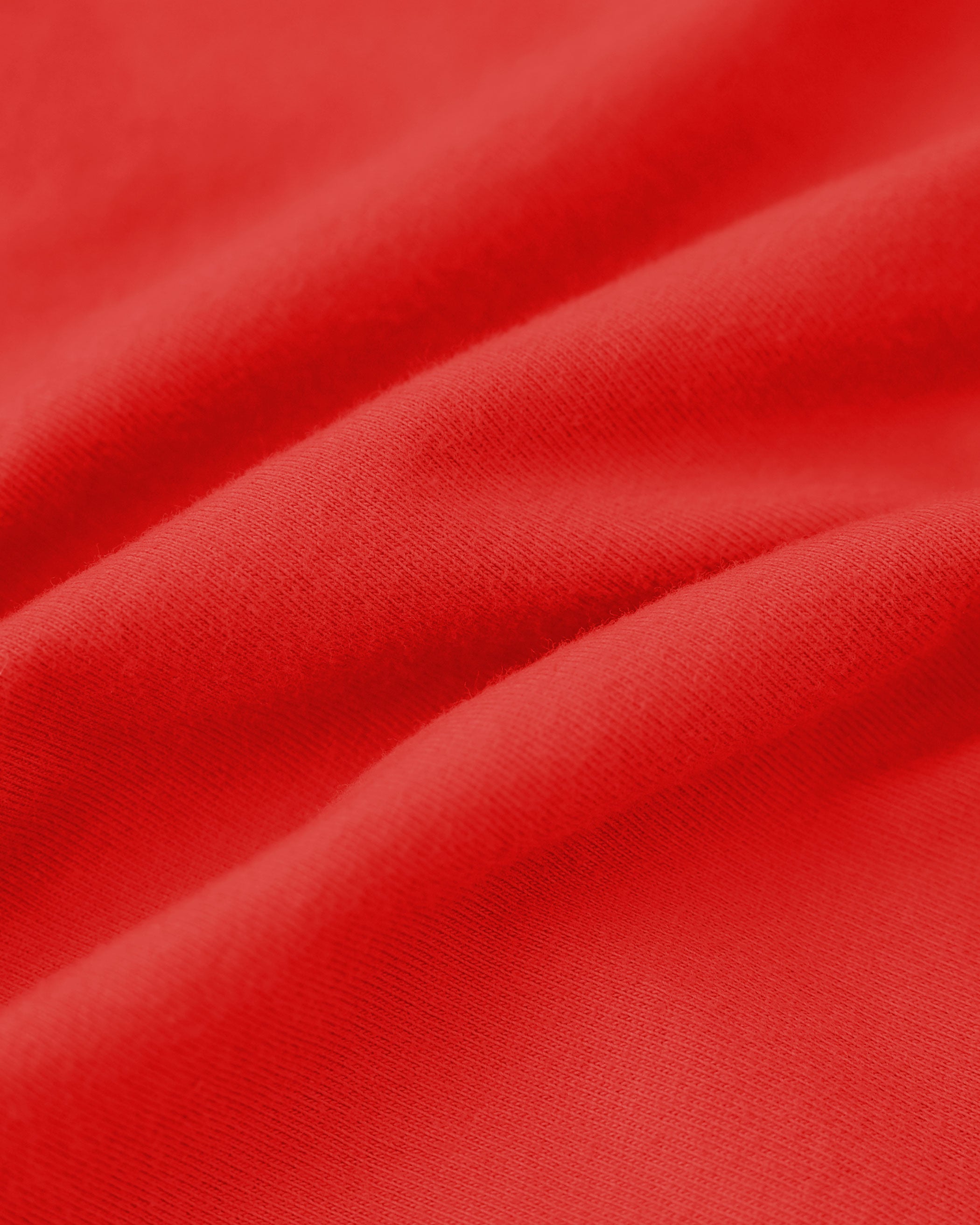 Made in Canada 100% Organic Cotton Monday Long Sleeve Crop Top Red - Unisex - Province of Canada