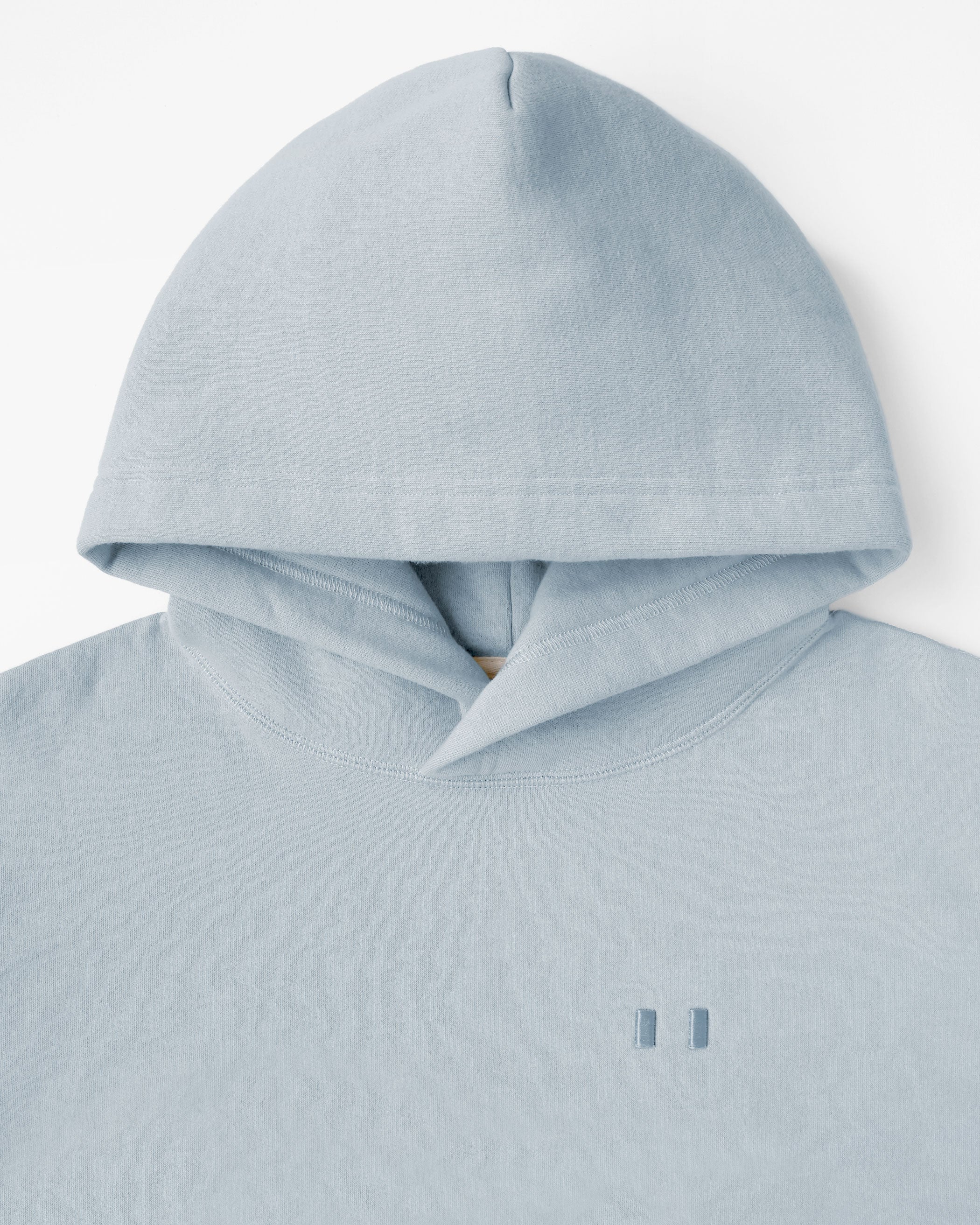 Made in Canada Flag Fleece Hoodie Blueish - Unisex - Province of Canada