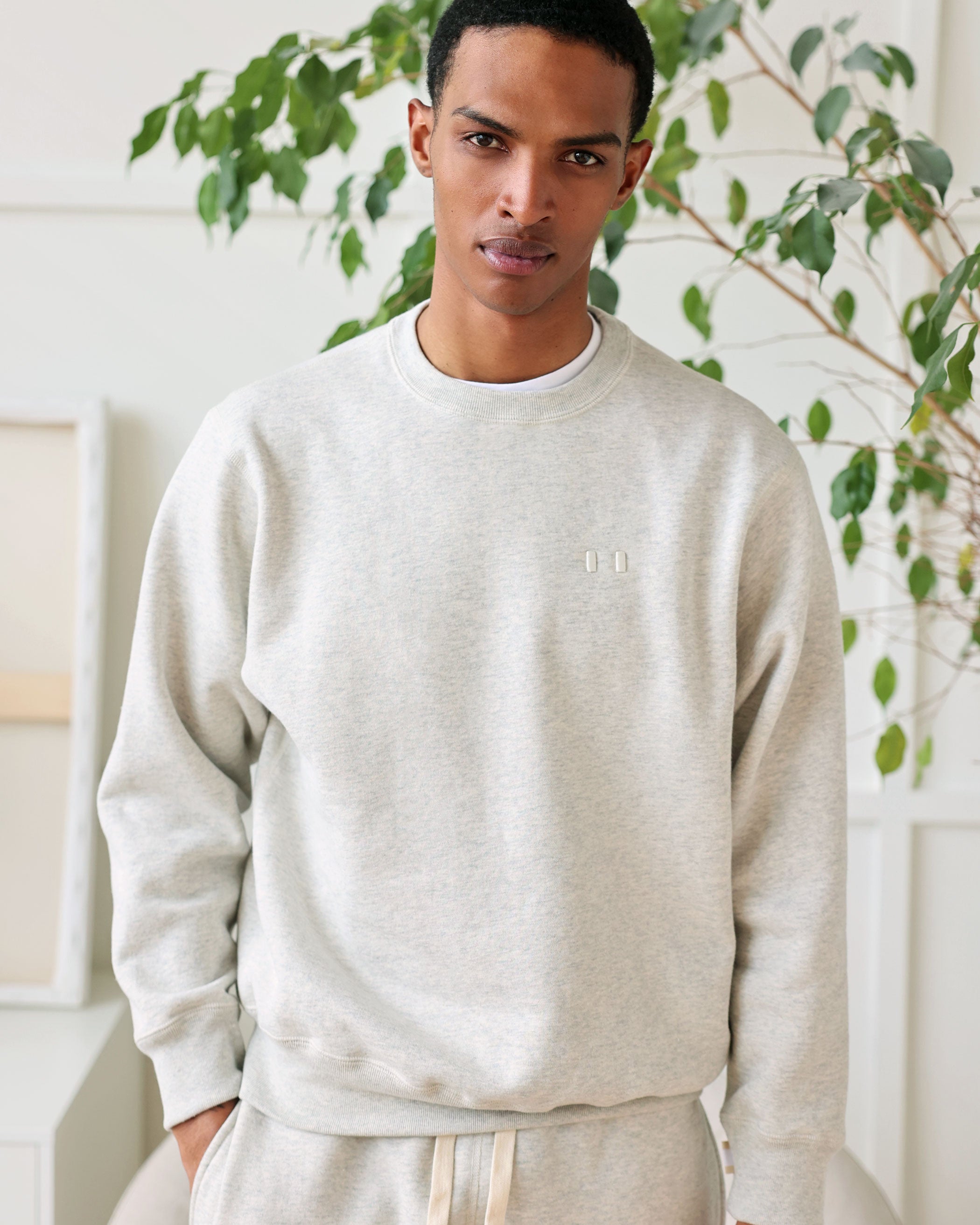 Made in Canada Flag Fleece Sweatshirt Eggshell - Unisex - Province of Canada