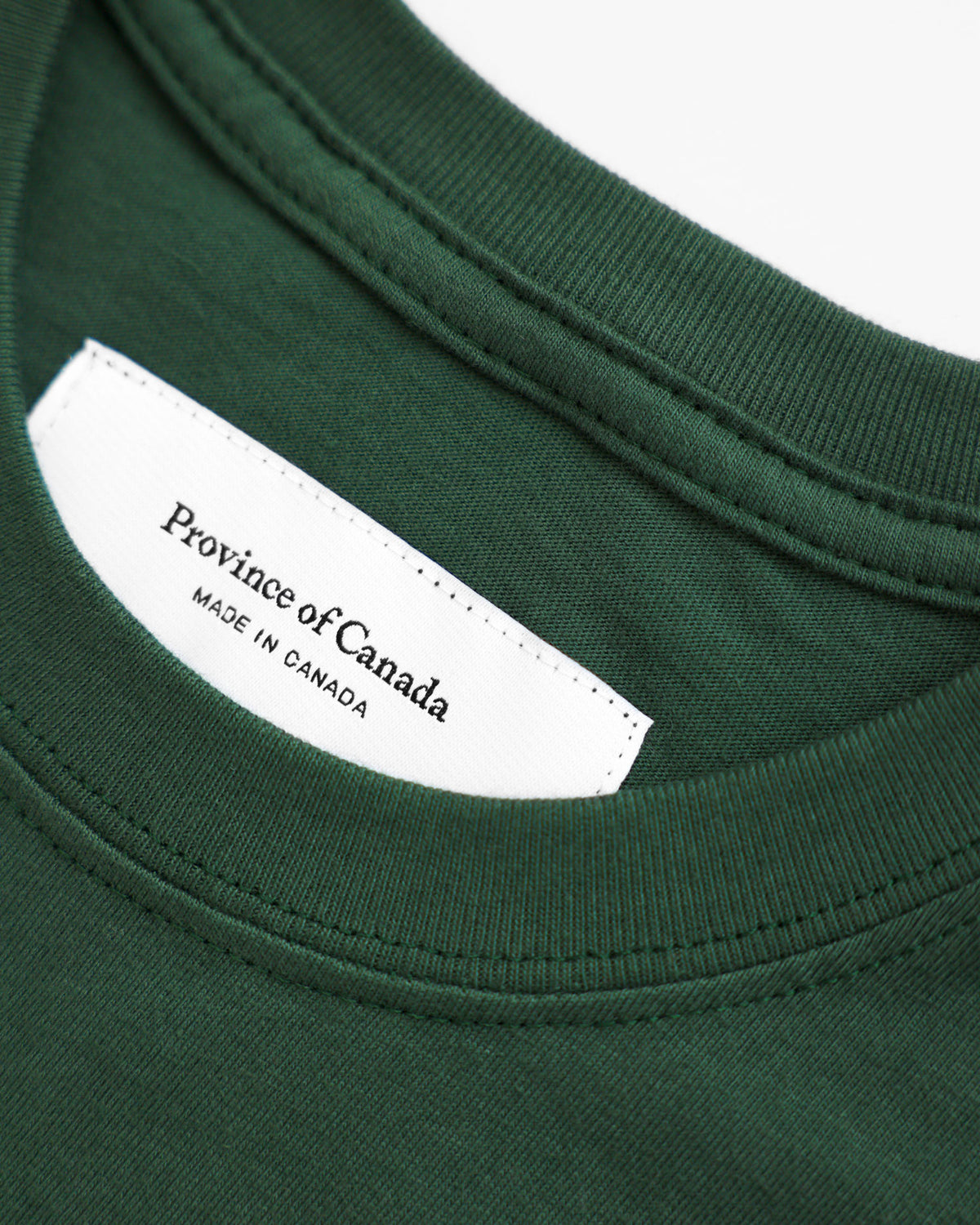 Made in Canada Organic Cotton Heart Tee Forest - Unisex - Province of