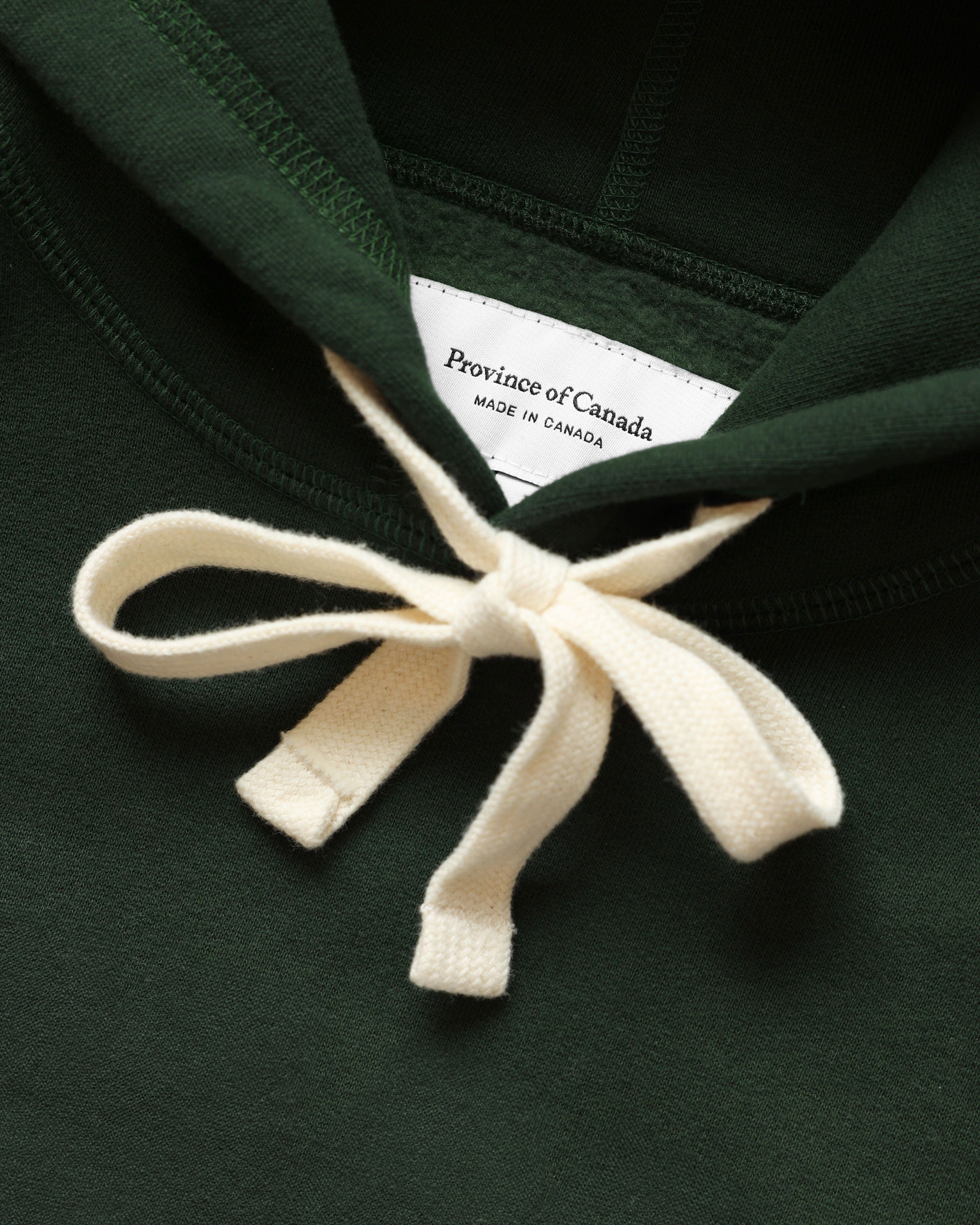 Made in Canada Fleece Prince Edward County Fleece Hoodie Forest Green - Unisex - Province of Canada