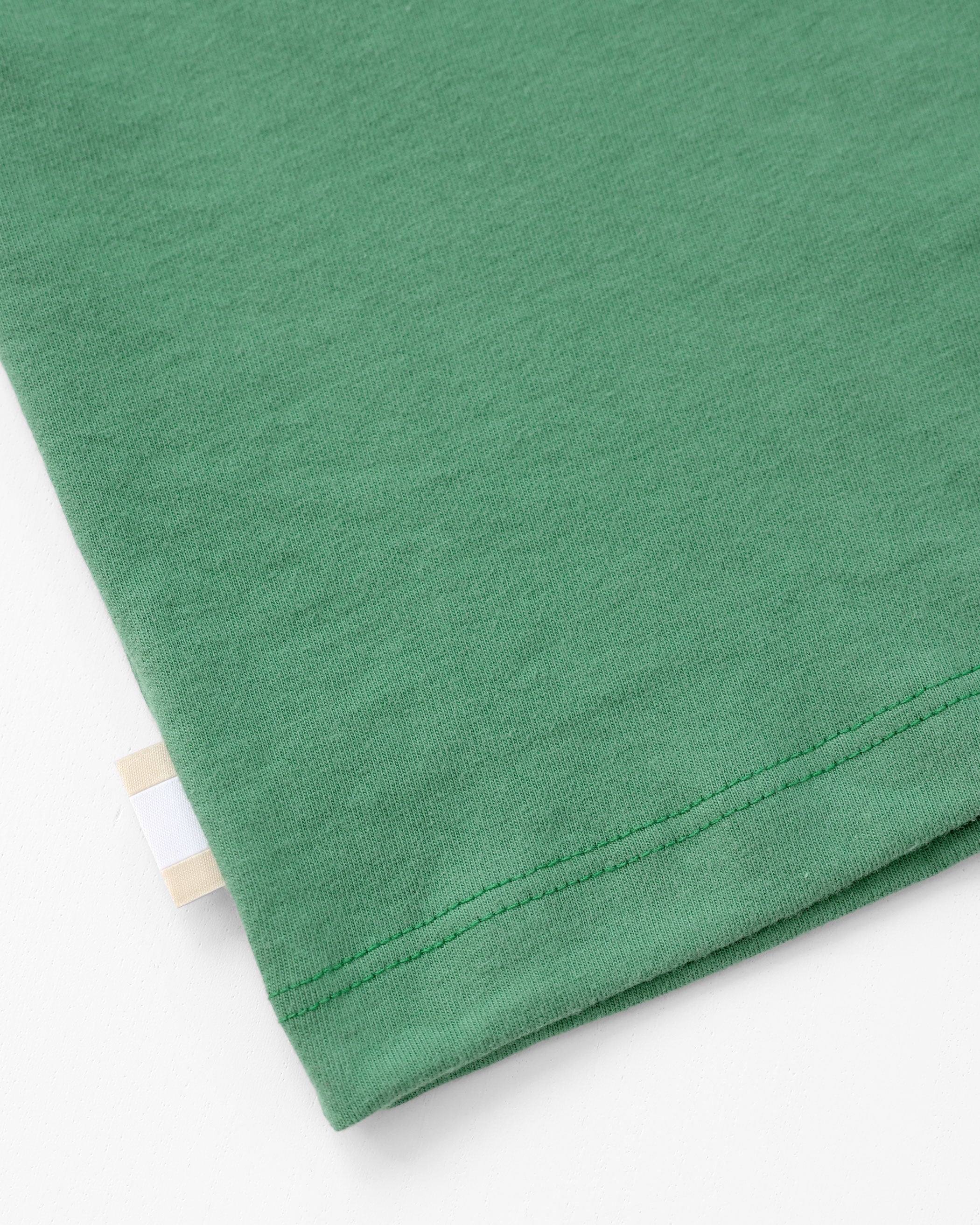 Made in Canada 100% Cotton Mother Nature Crop Top Green - Province of Canada