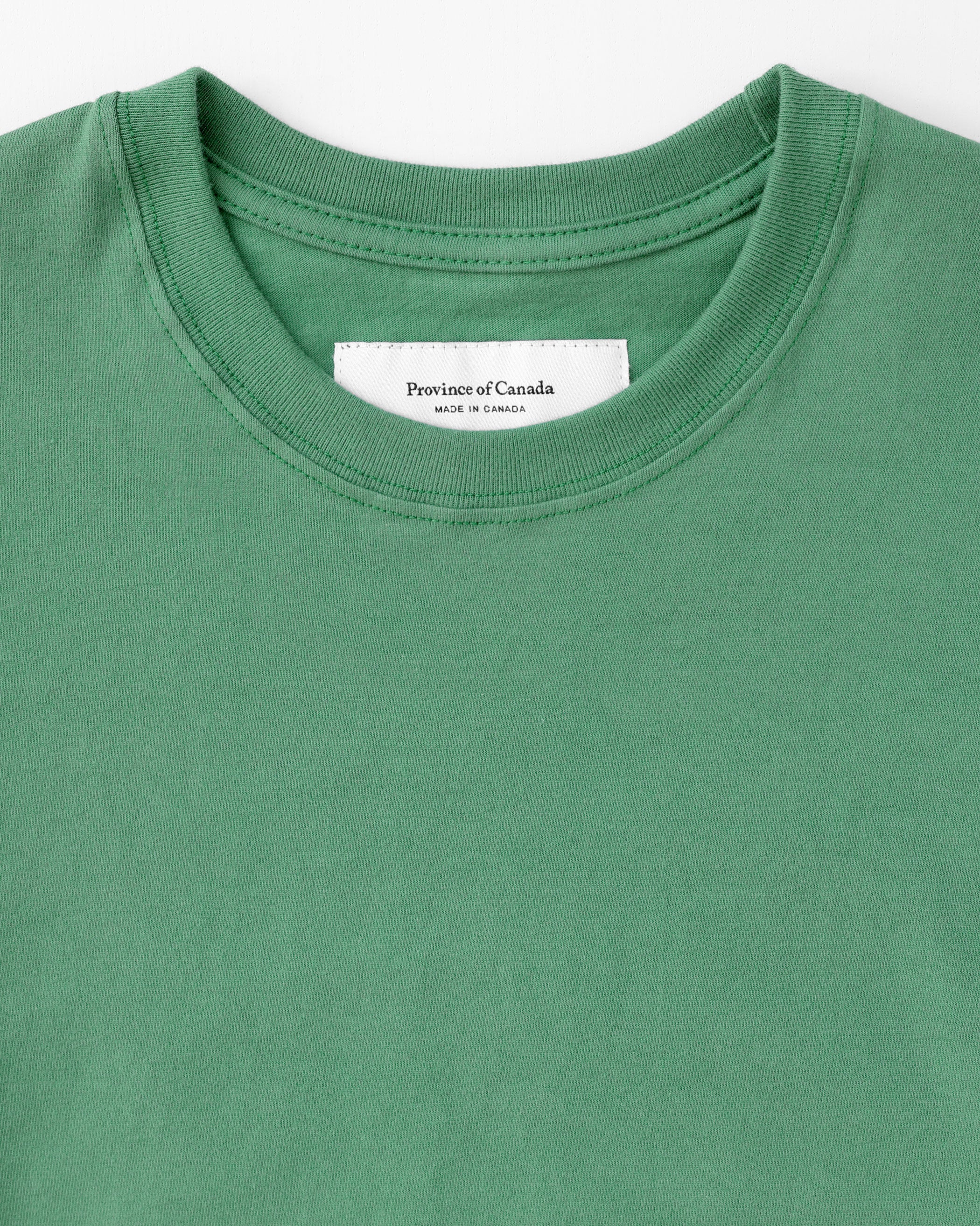 Made in Canada Monday Long Sleeve Tee Green - Unisex - Province of Canada