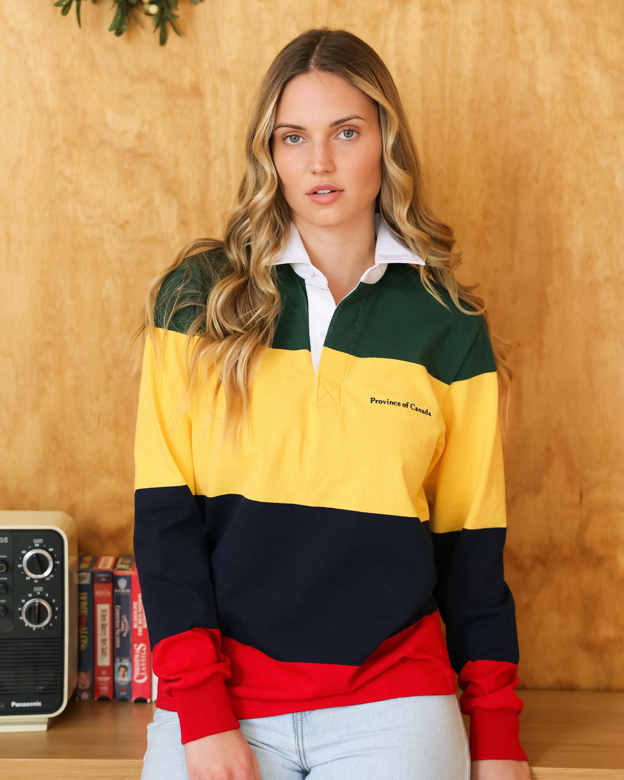 Made in Canada 100% Cotton Charlie Rugby Shirt - Unisex - Province of Canada