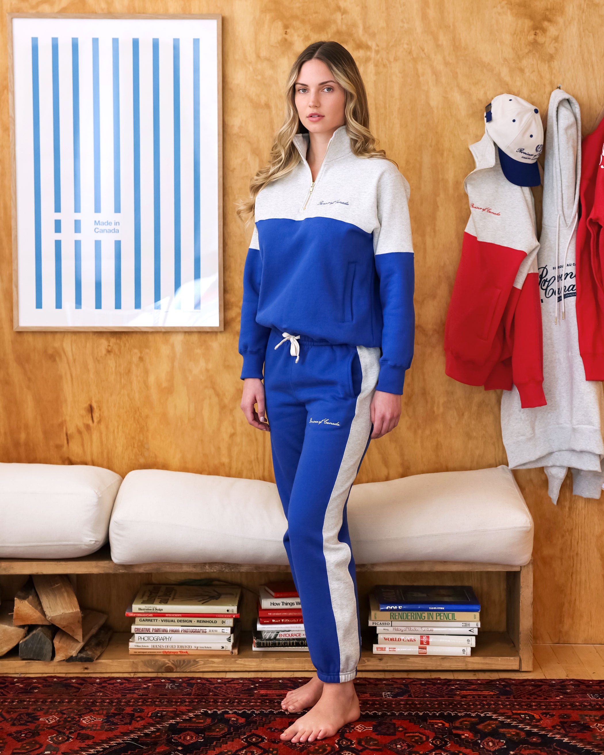 Made in Canada Club Fleece Sweatpant Royal - Unisex - Province of Canada