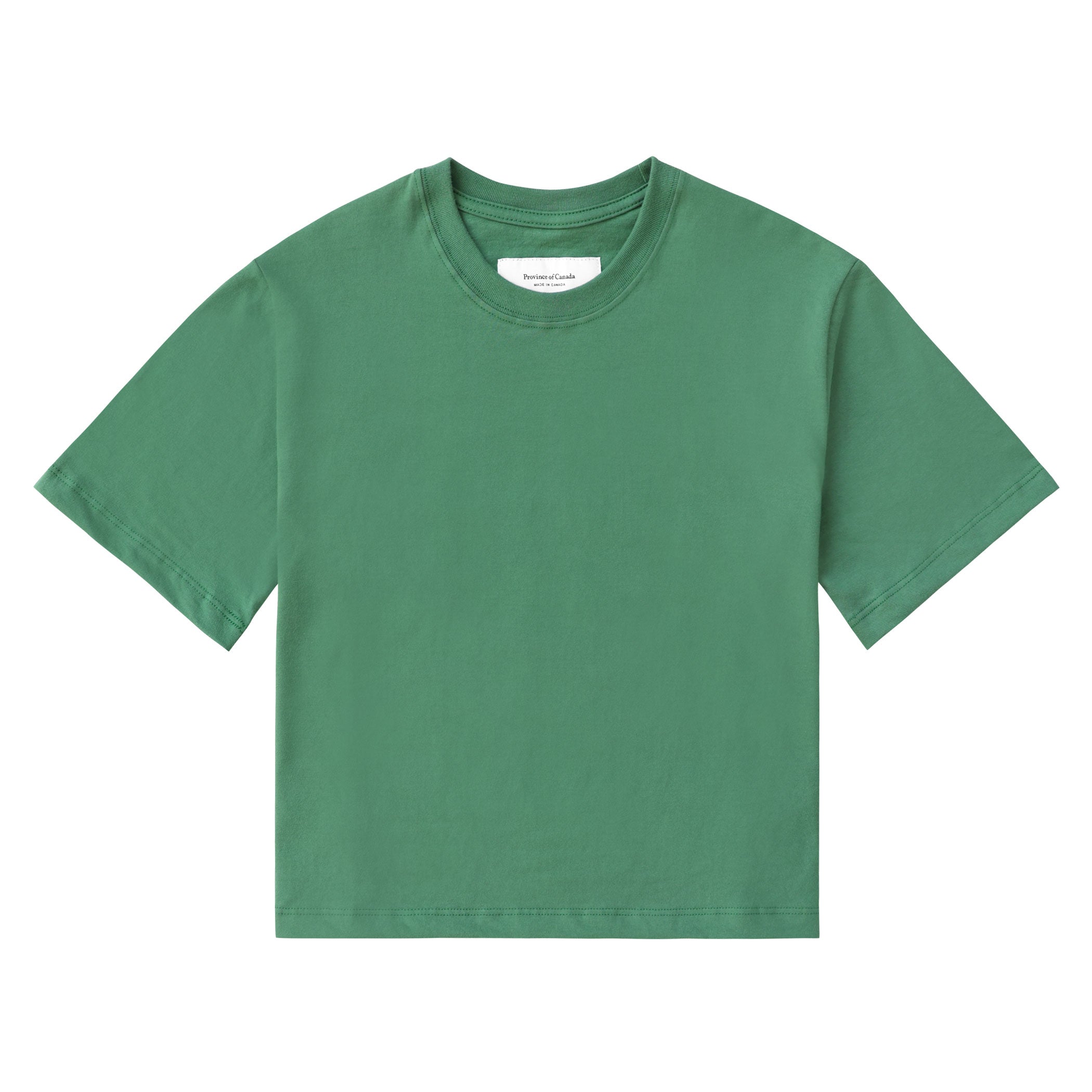 Made in Canada Monday Crop Top Green - Province of Canada