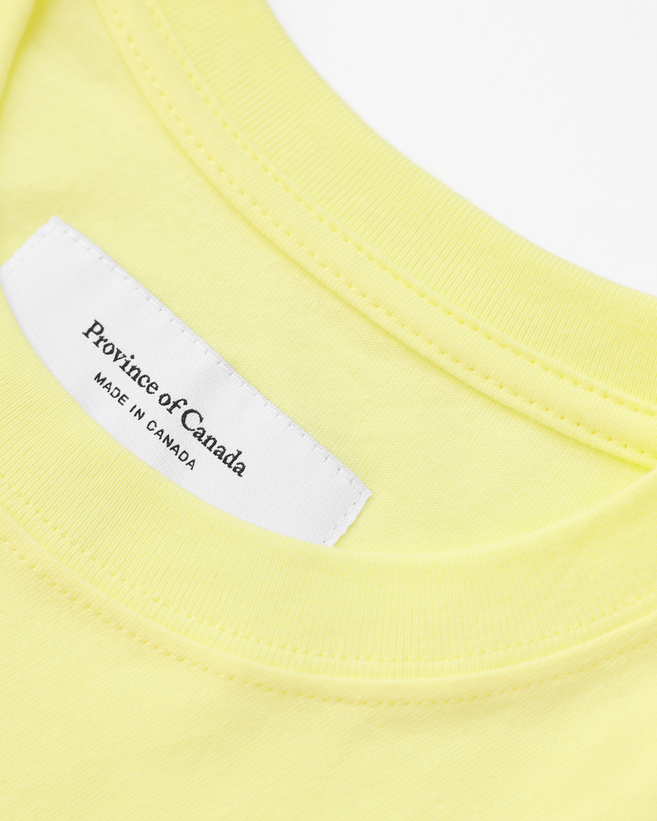 Made in Canada Monday Tee Lemon - Unisex - Province of Canada