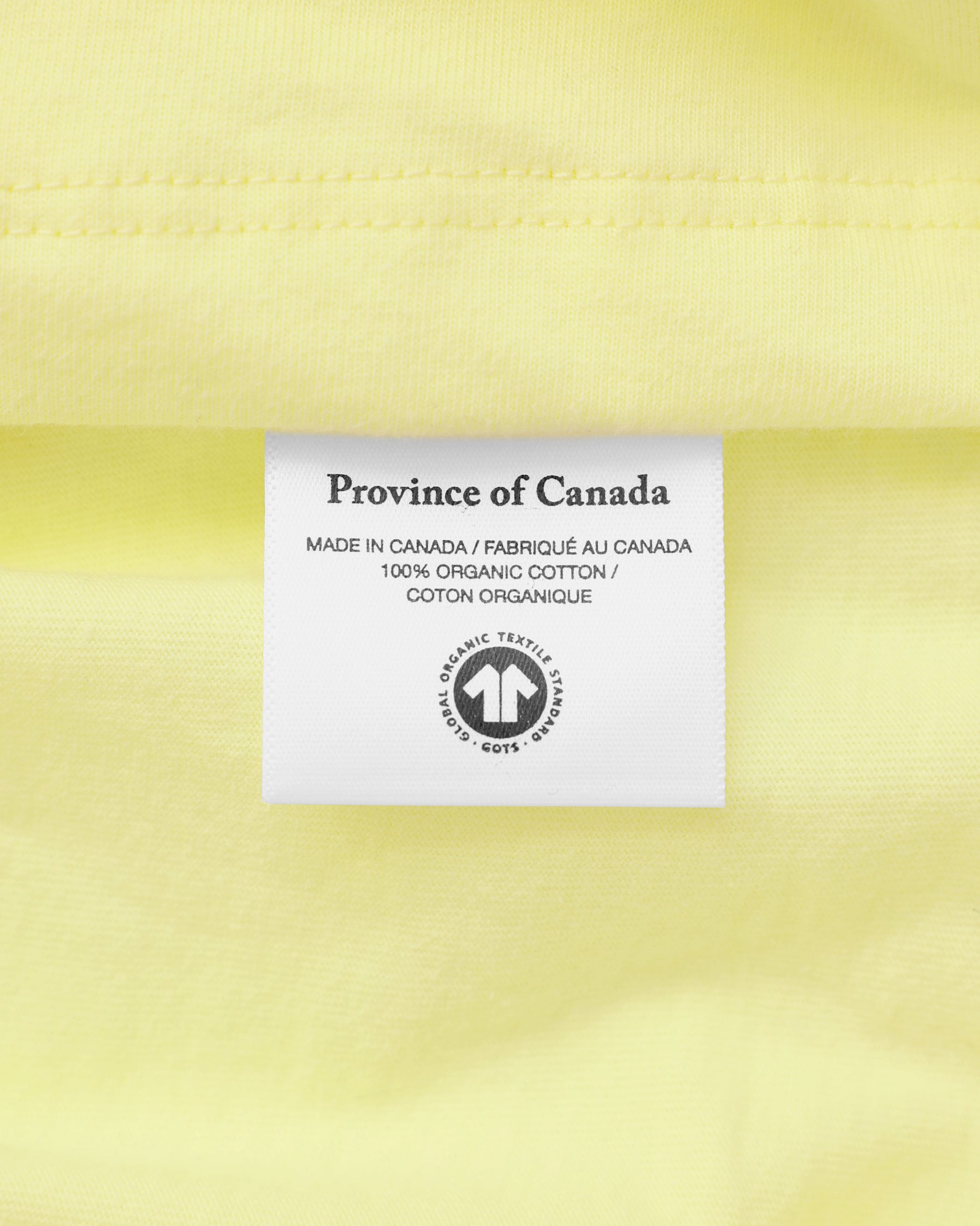 Made in Canada Monday Tee Lemon - Unisex - Province of Canada