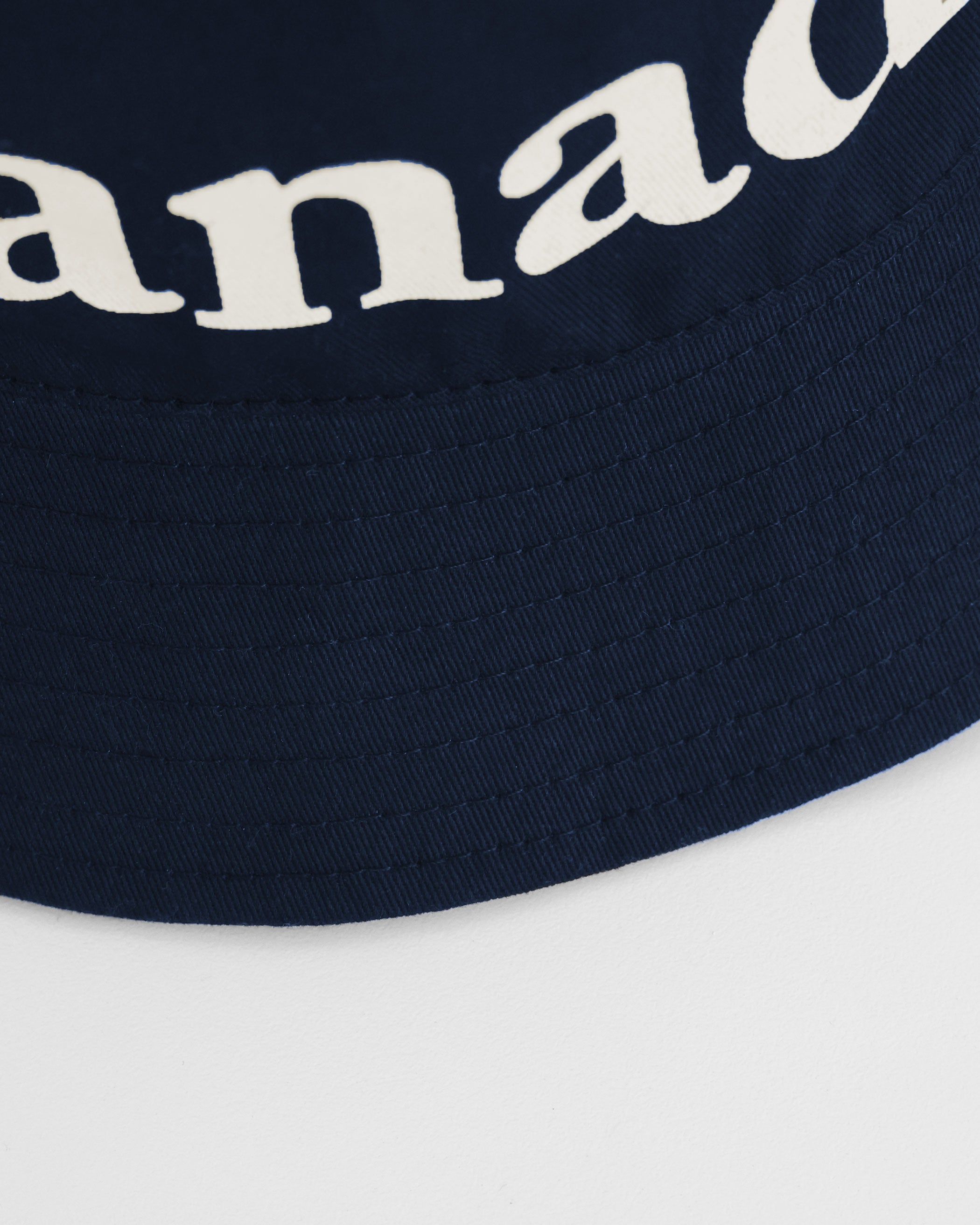 Made in Canada Wordmark Bucket Hat Navy - Province of Canada