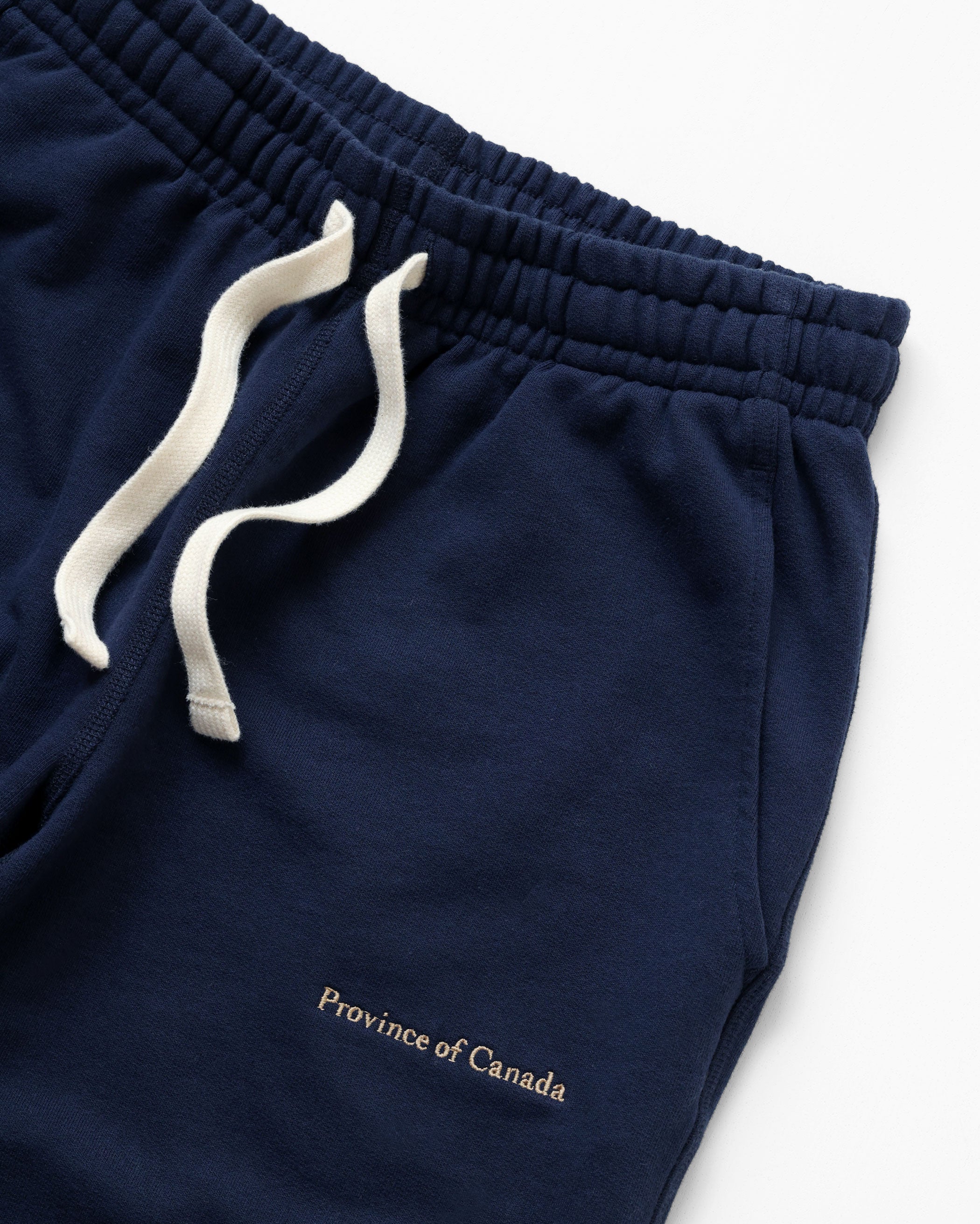 Made in Canada Relaxed French Terry Sweatpant Navy 100% Cotton - Unisex - Province of Canada