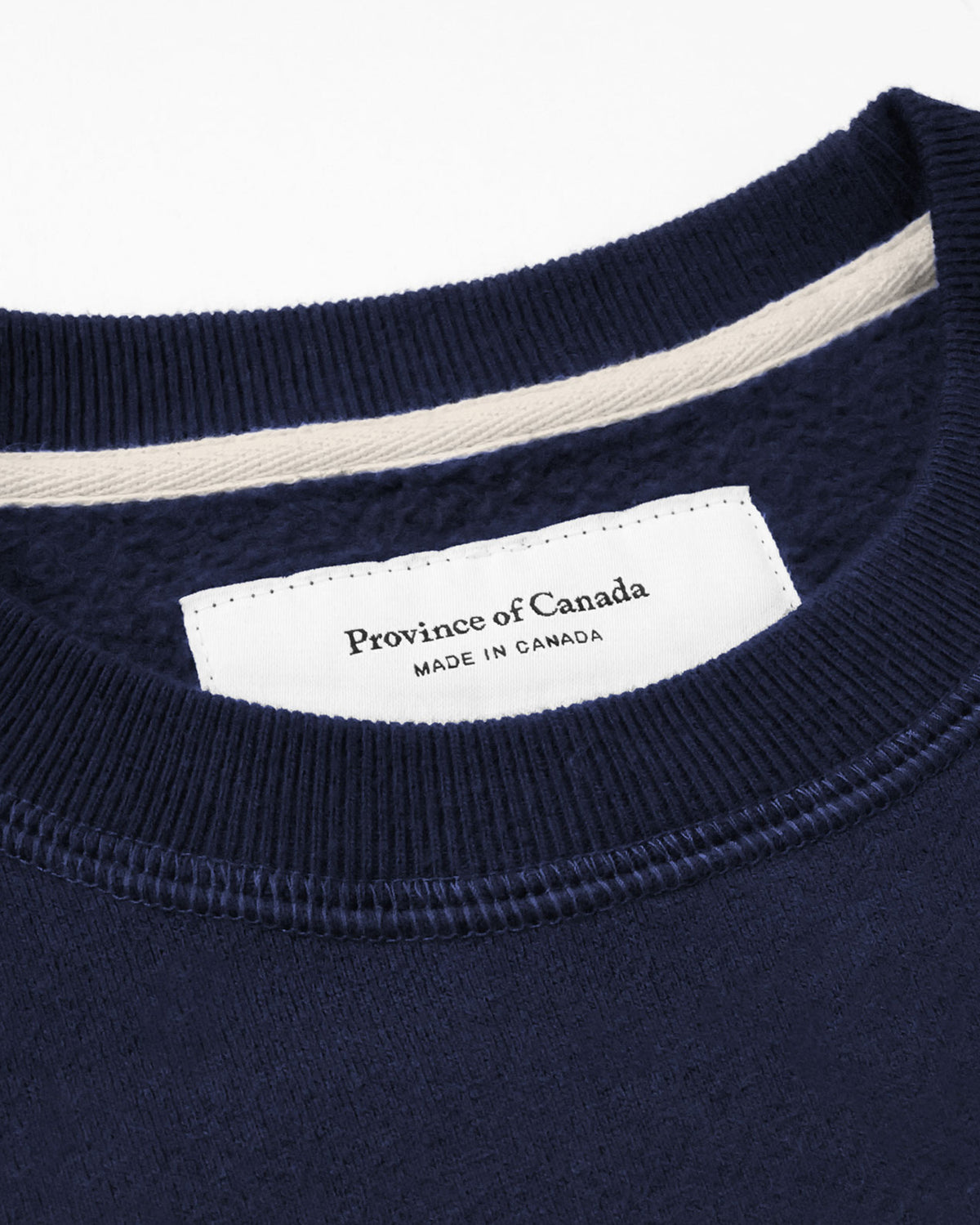 Made in Canada Le Beurre Sweatshirt Navy - Unisex - Province of Canada