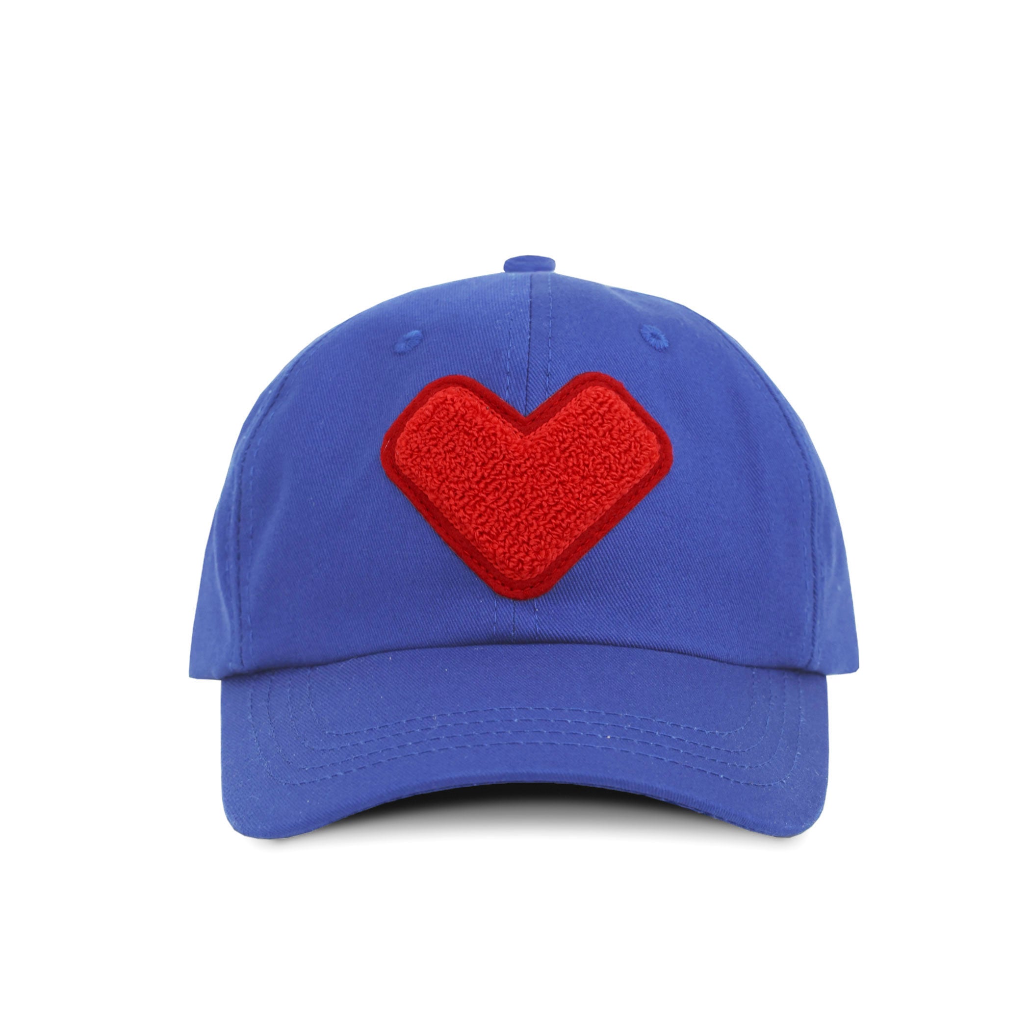 Made in Canada 100% Cotton Heart Baseball Hat Blue - Province of Canada