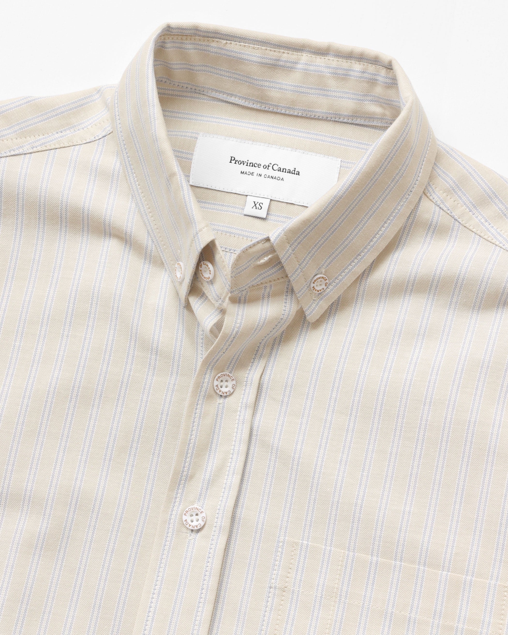 Made in Canada 100% Cotton Remy Oxford Shirt - Unisex - Province of Canada