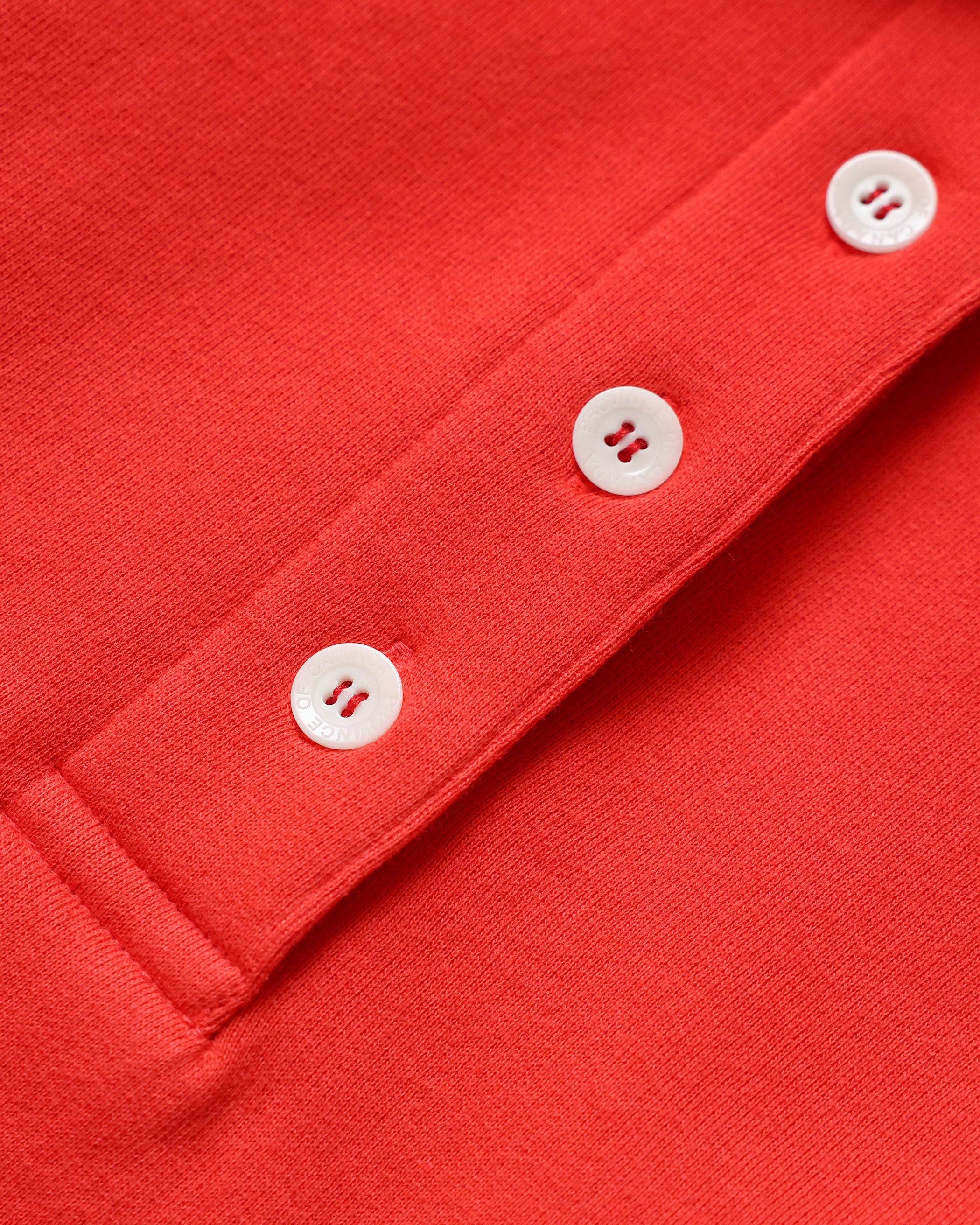 Made in Canada Fleece Sweater Dress Tart Red - Province of Canada