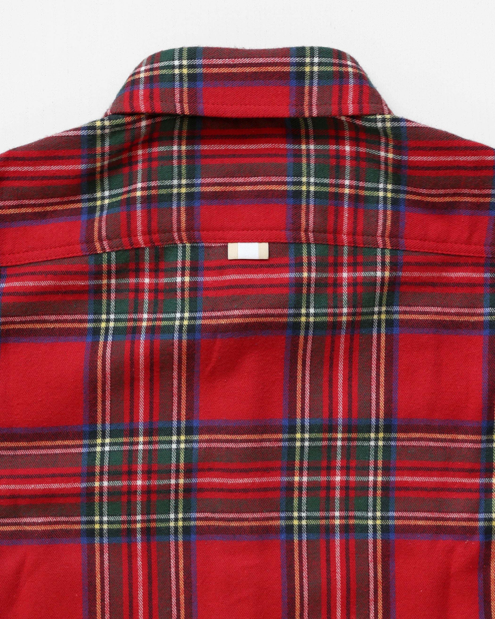 Made in Canada 100% Cotton Redwood Red Plaid Flannel Shirt Navy - Unisex - Province of Canada