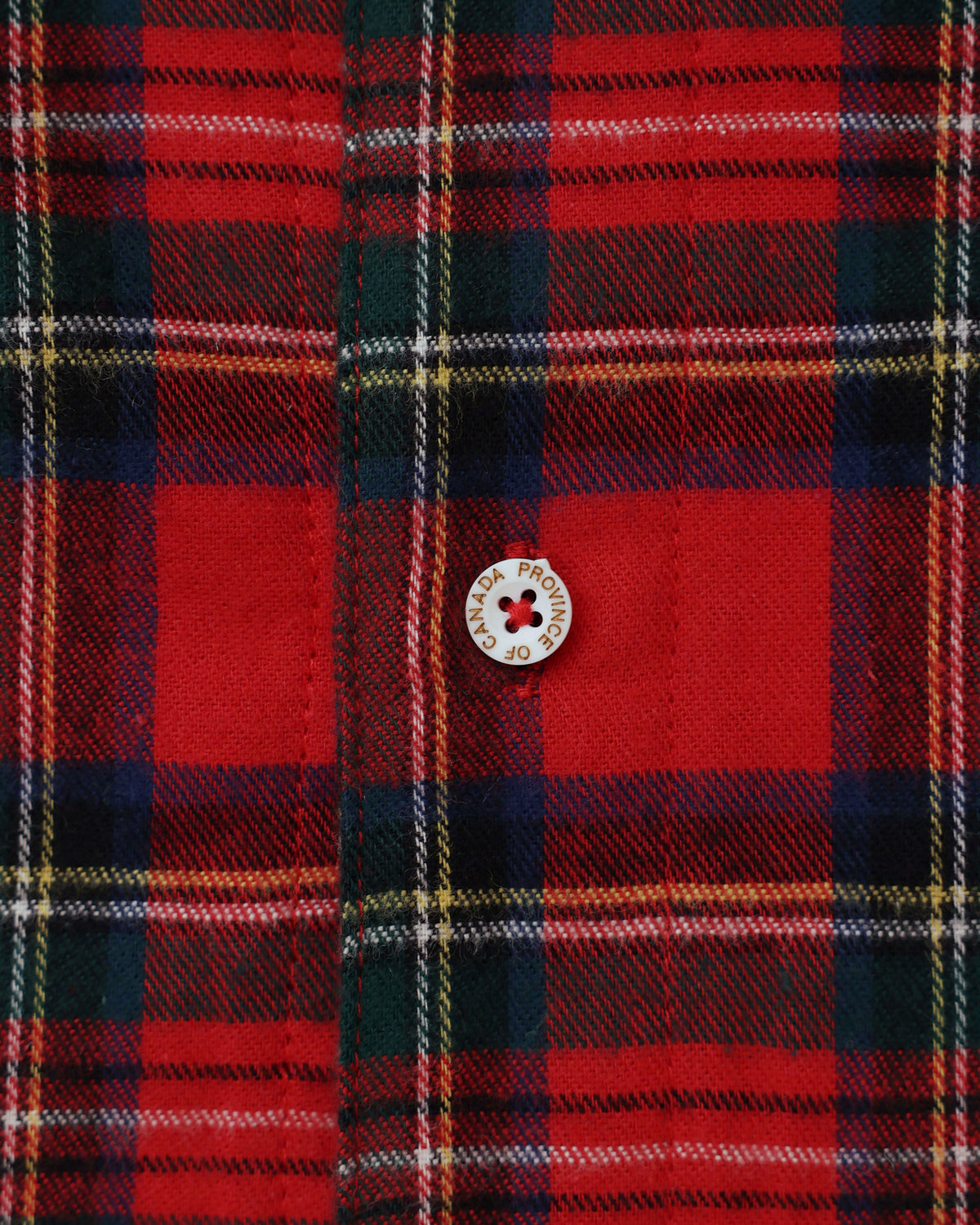 Made in Canada 100% Cotton Noel Plaid Flannel Pyjama Shirt Unisex - Province of Canada
