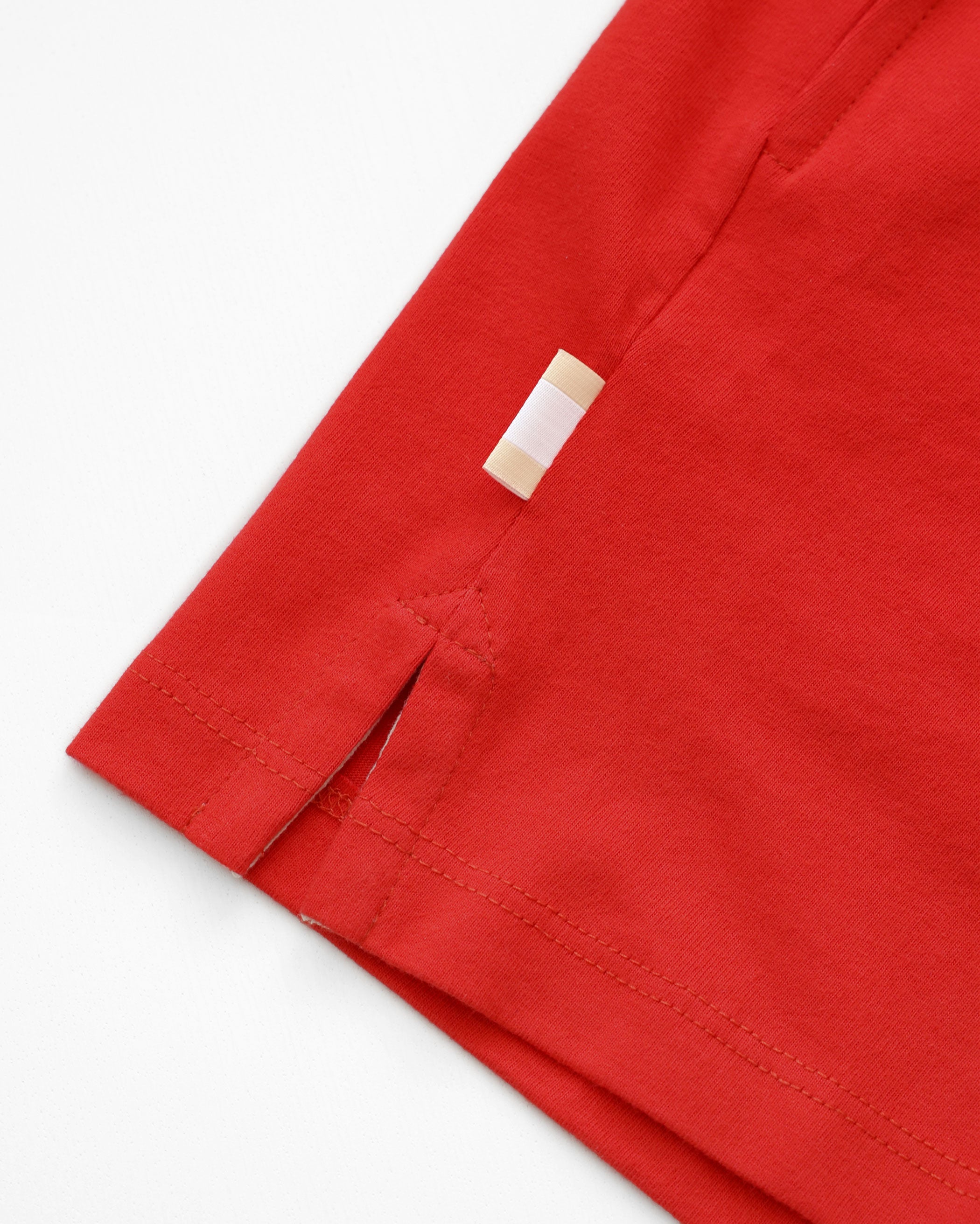Made in Canada 100% Organic Cotton Weekend Short Red - Womens - Province of Canada