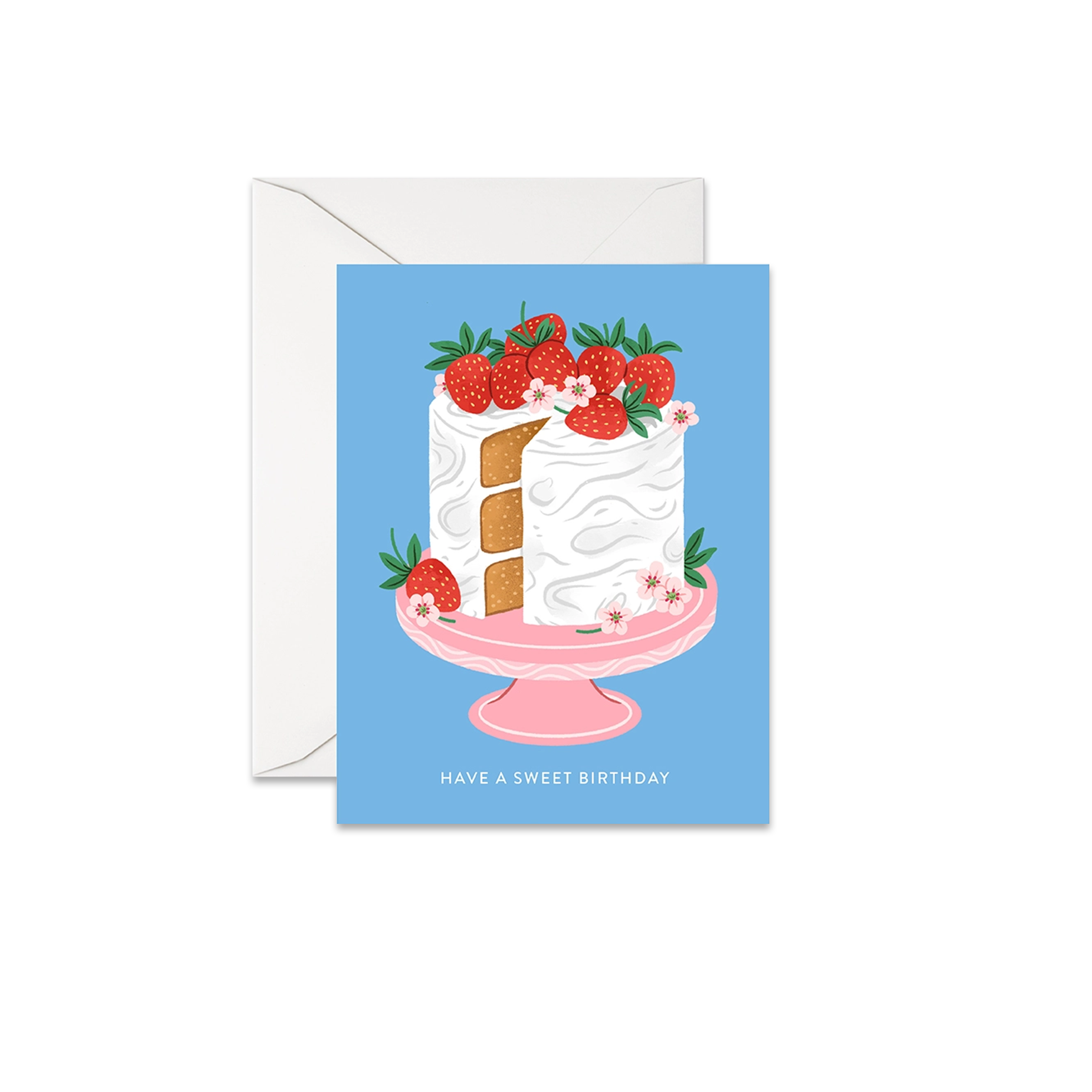 Sweet Birthday Greeting Card - Made in Canada - Province of Canada