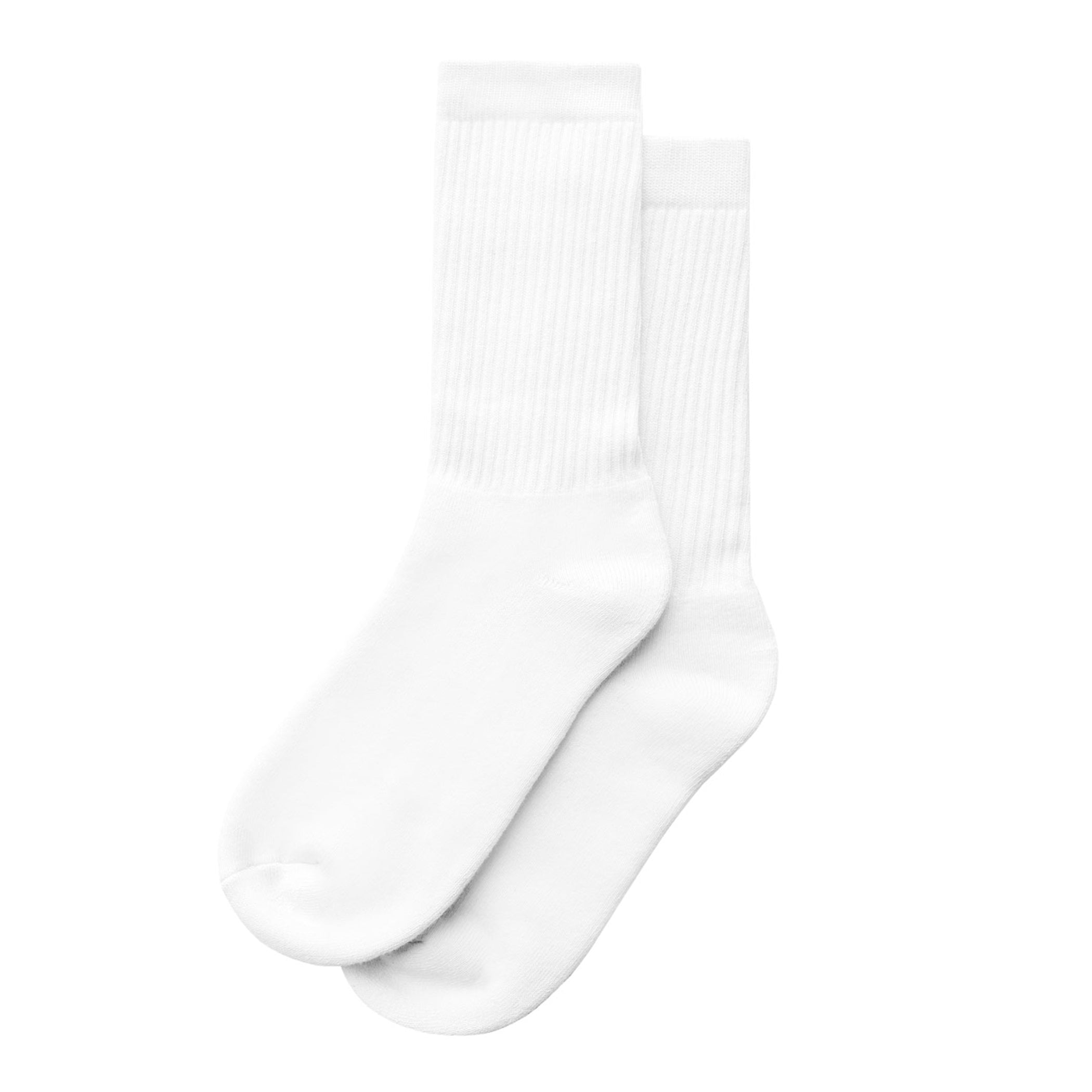 Province of Canada - Organic Cotton White Crew Everyday Sock - Made in Canada
